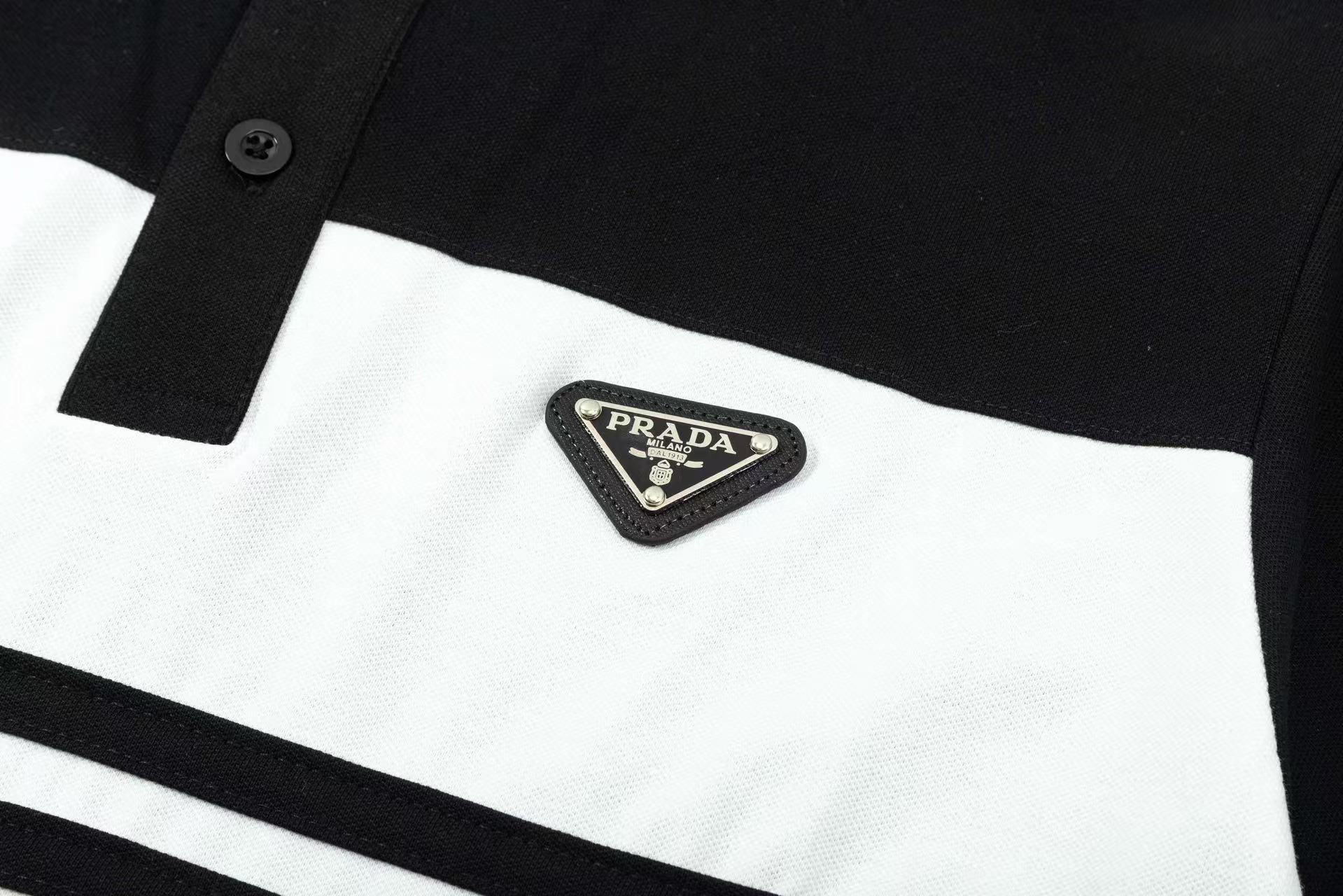 Prada high quality polo T-shirt