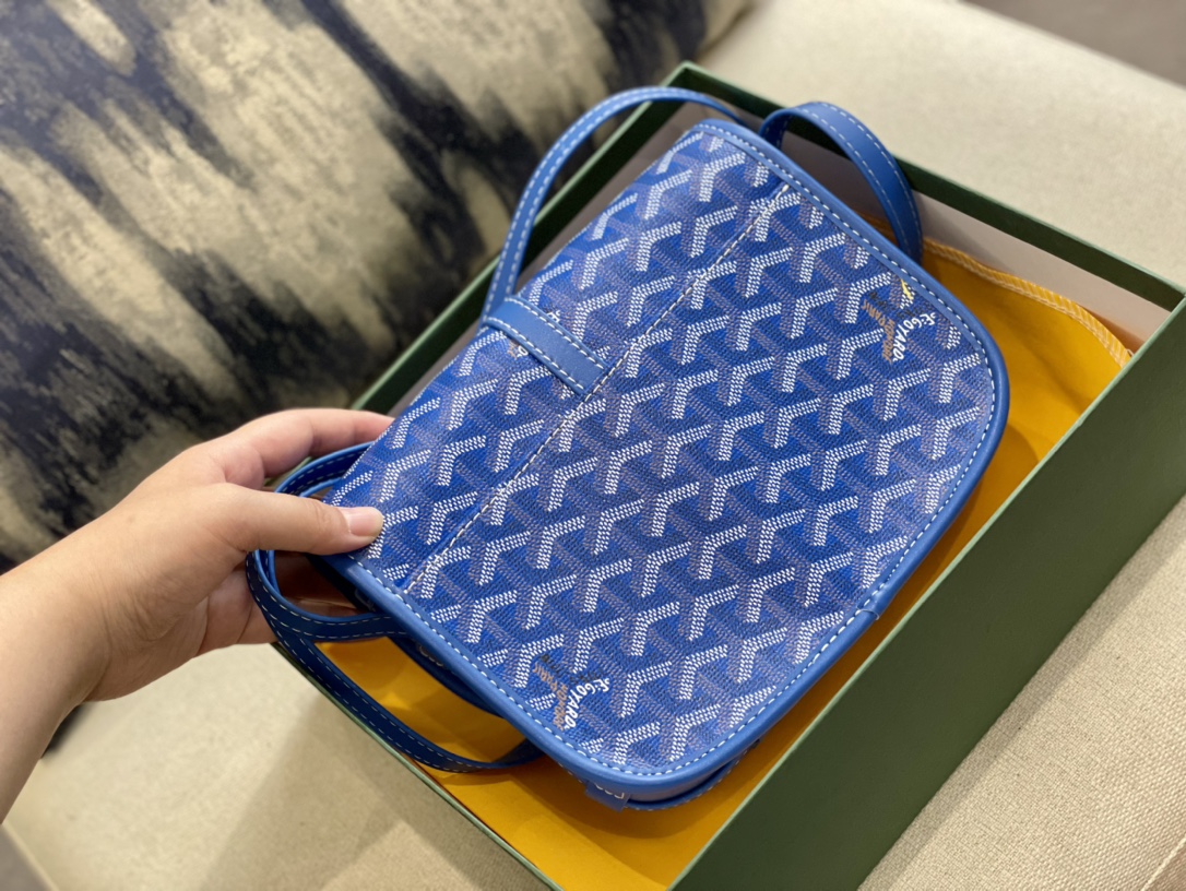 Goyard saddle bag