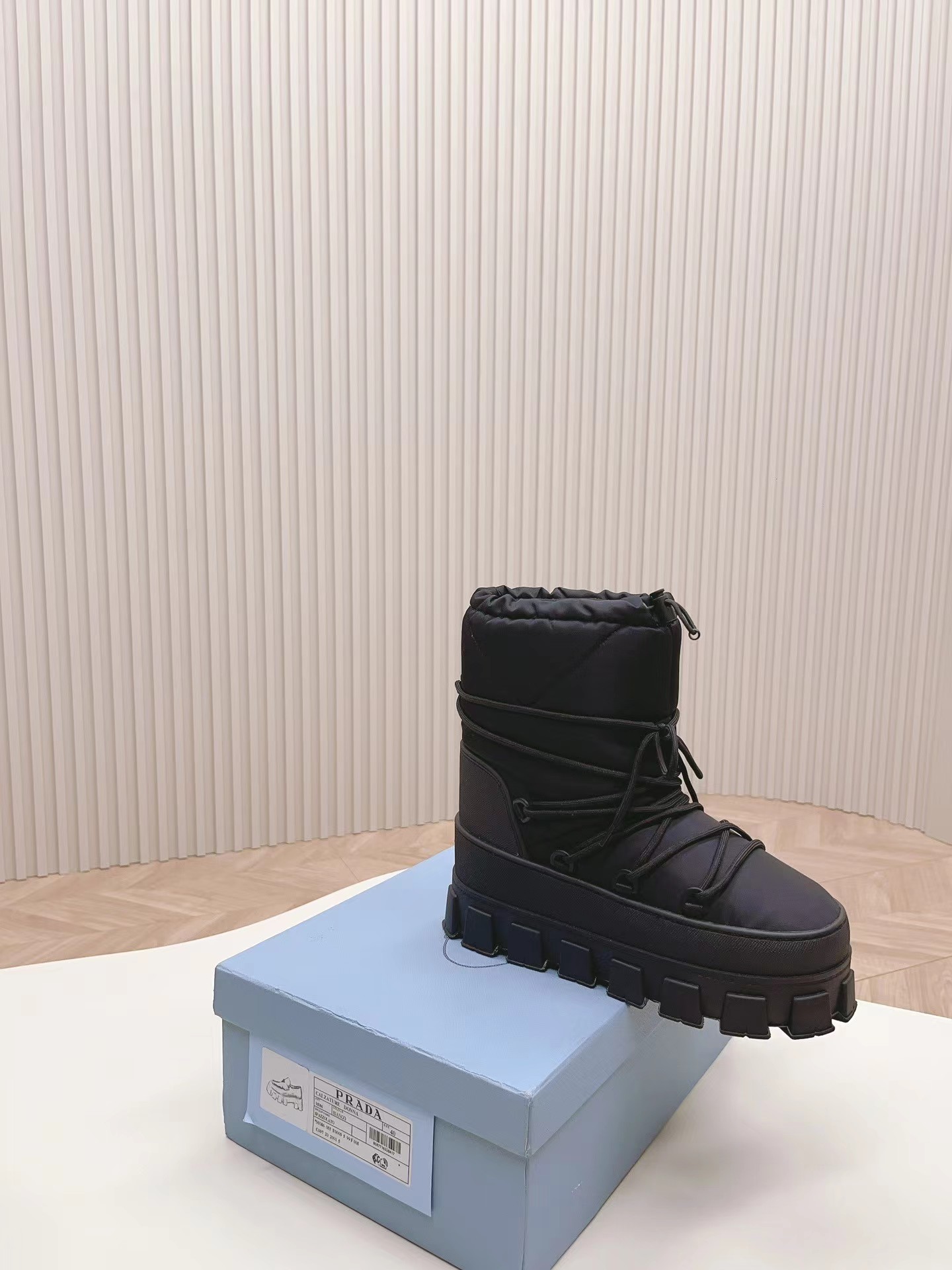 Top Quality Prada Boots Black