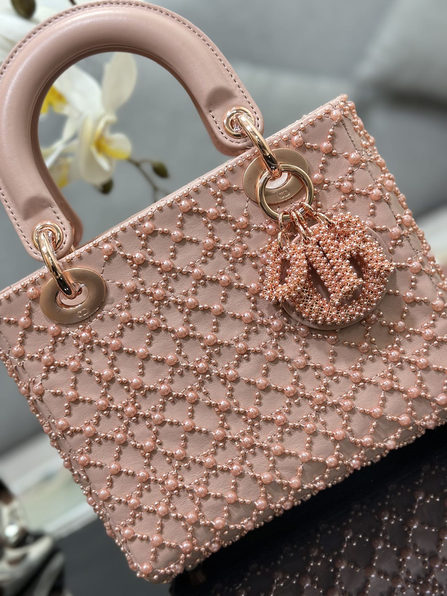 Top version Lady Dior handbag