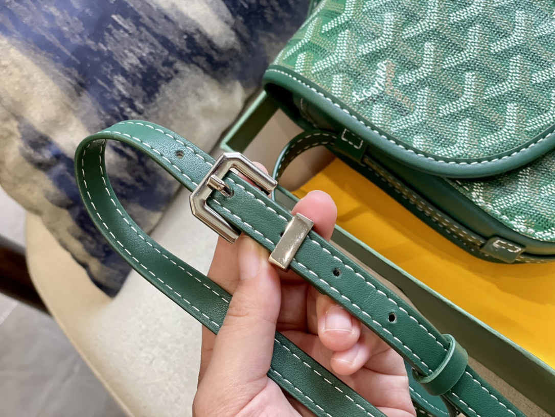 Goyard saddle bag