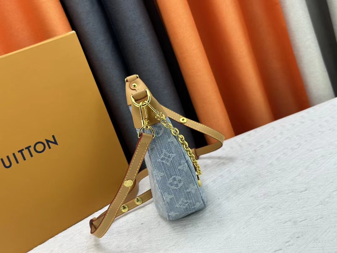 Louis Vuitton denim Moon Odeo Moneygram bag