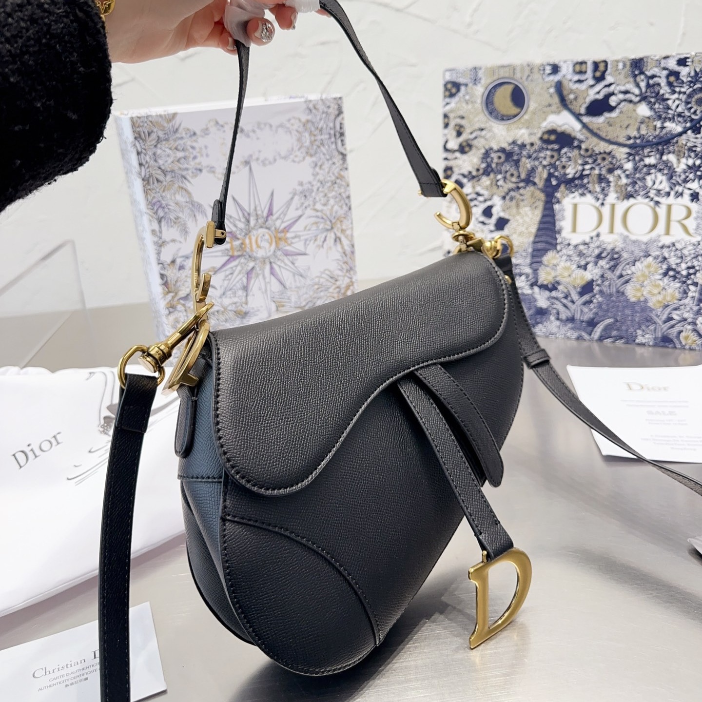 Dior saddle bag