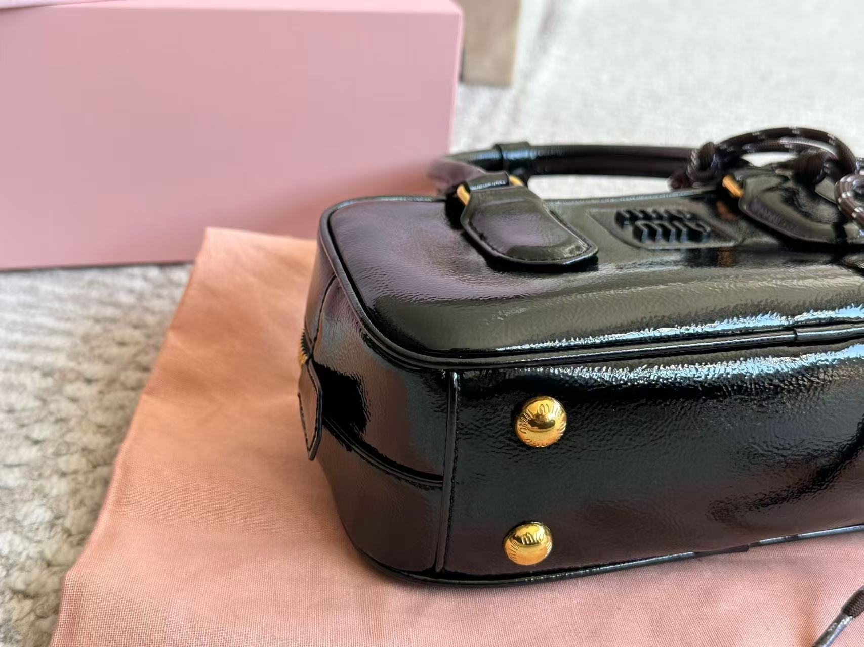 MIUMIU Classic bowling briefcase