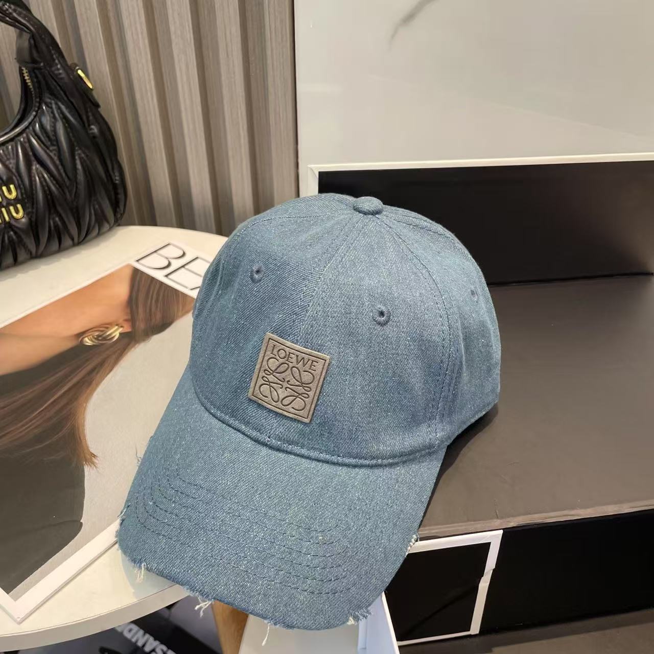 LOEWE washed cowboy hat