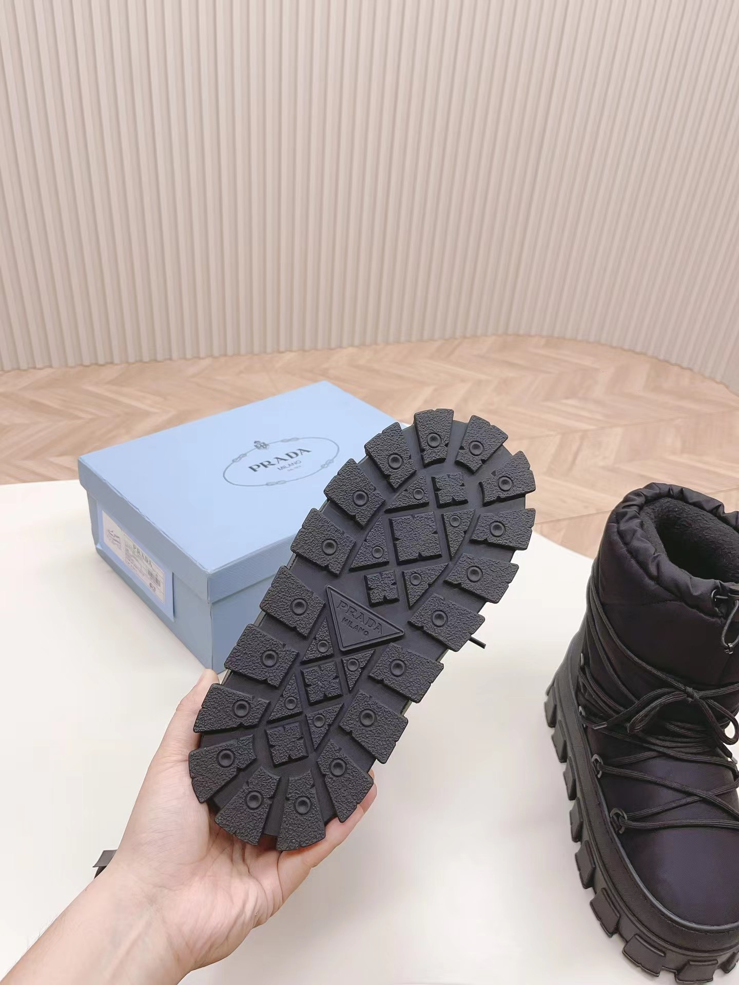 Top Quality Prada Boots Black