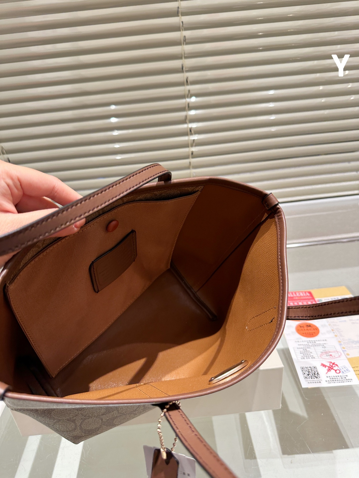 Replica Coach city Tote bag