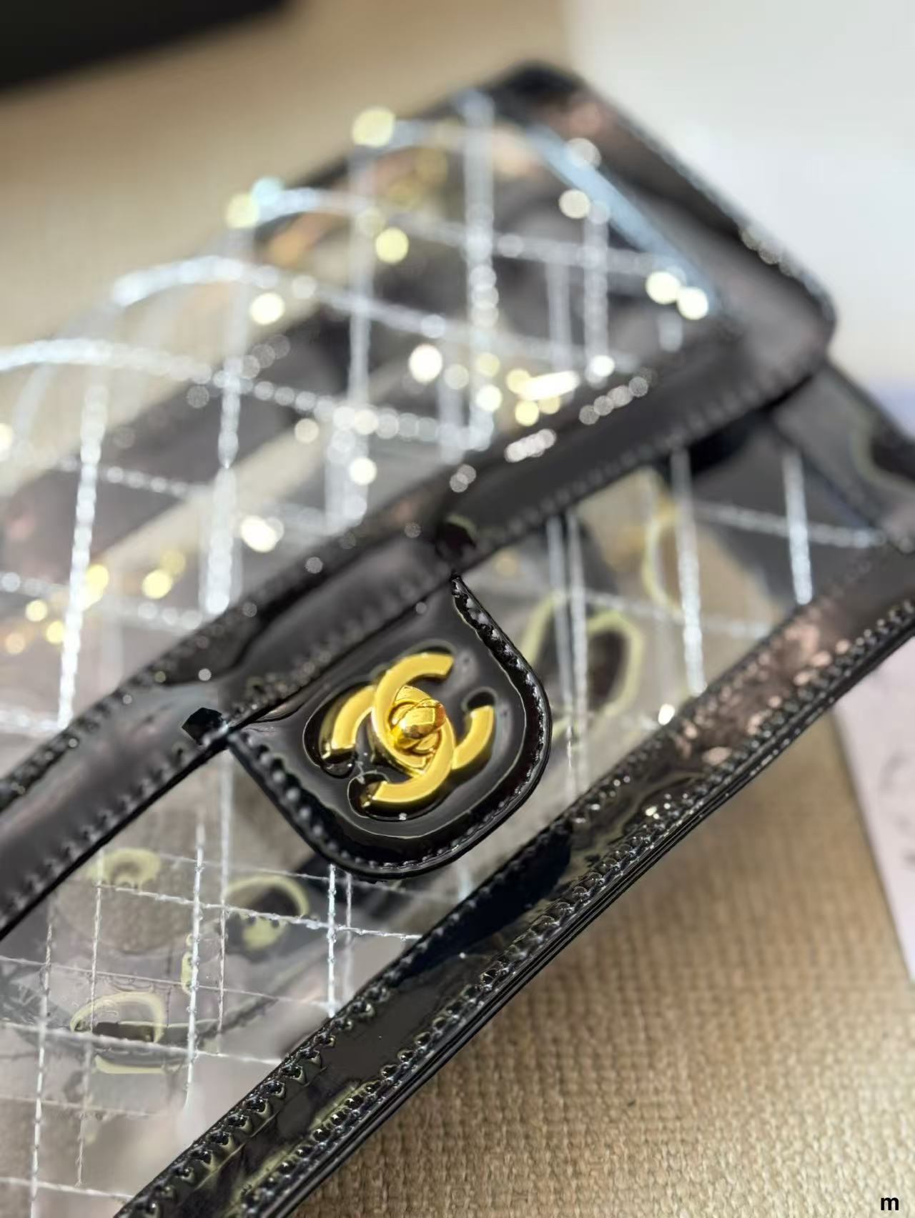 Chanel Clear CF Jelly bag