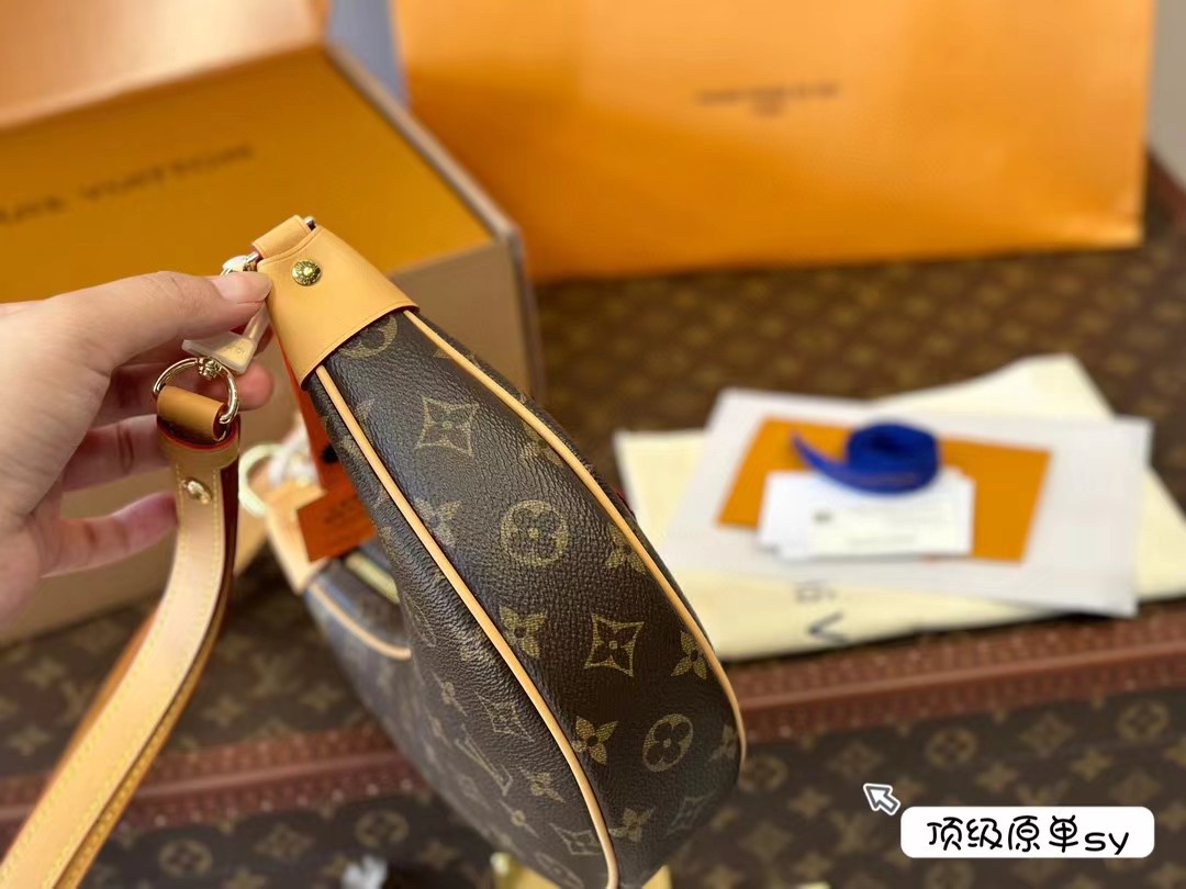 Louis Vuitton denim Moon Odeo Moneygram bag