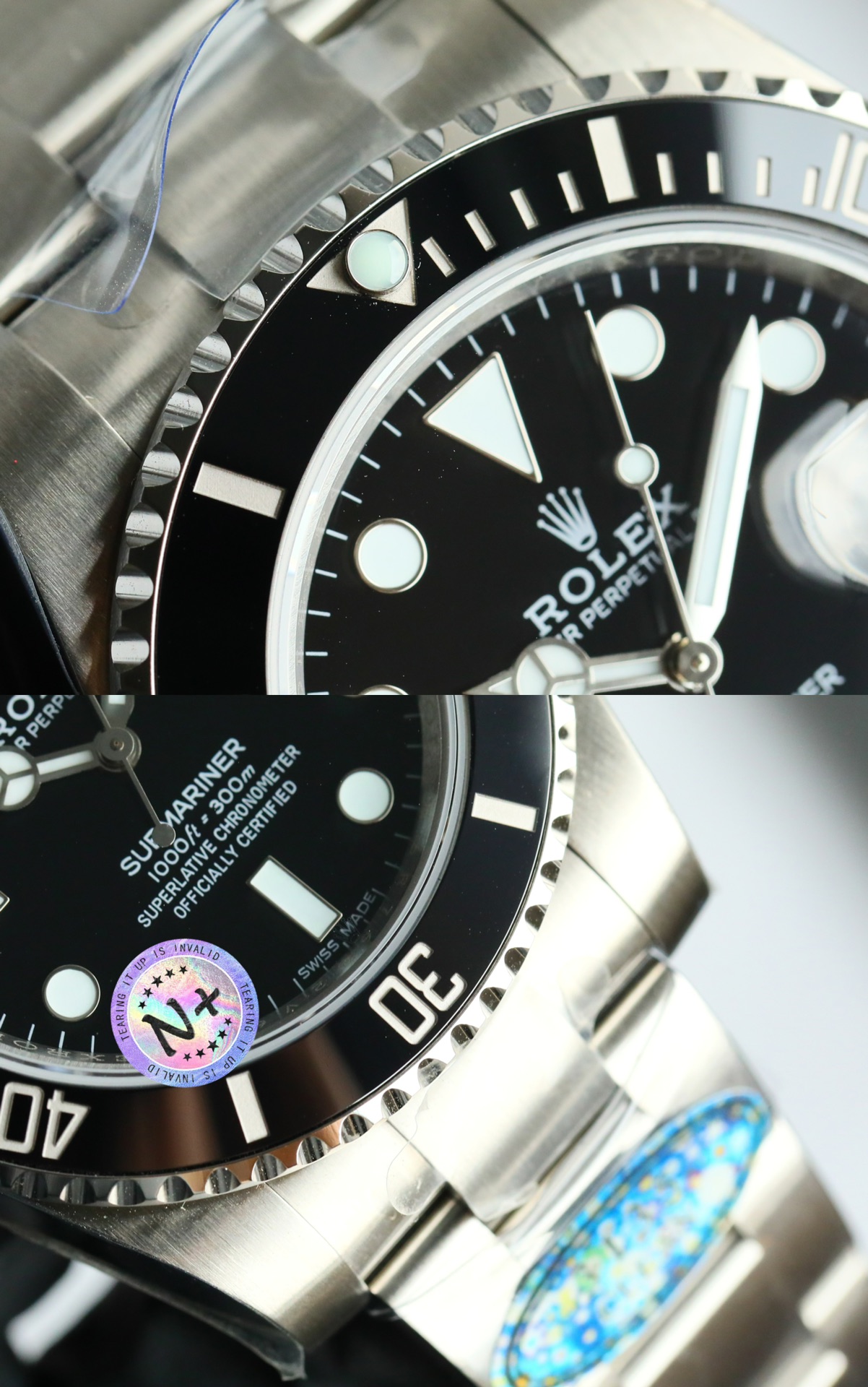 Replica Rolex Submariner Date 40 Dial Yellow Gold Watch