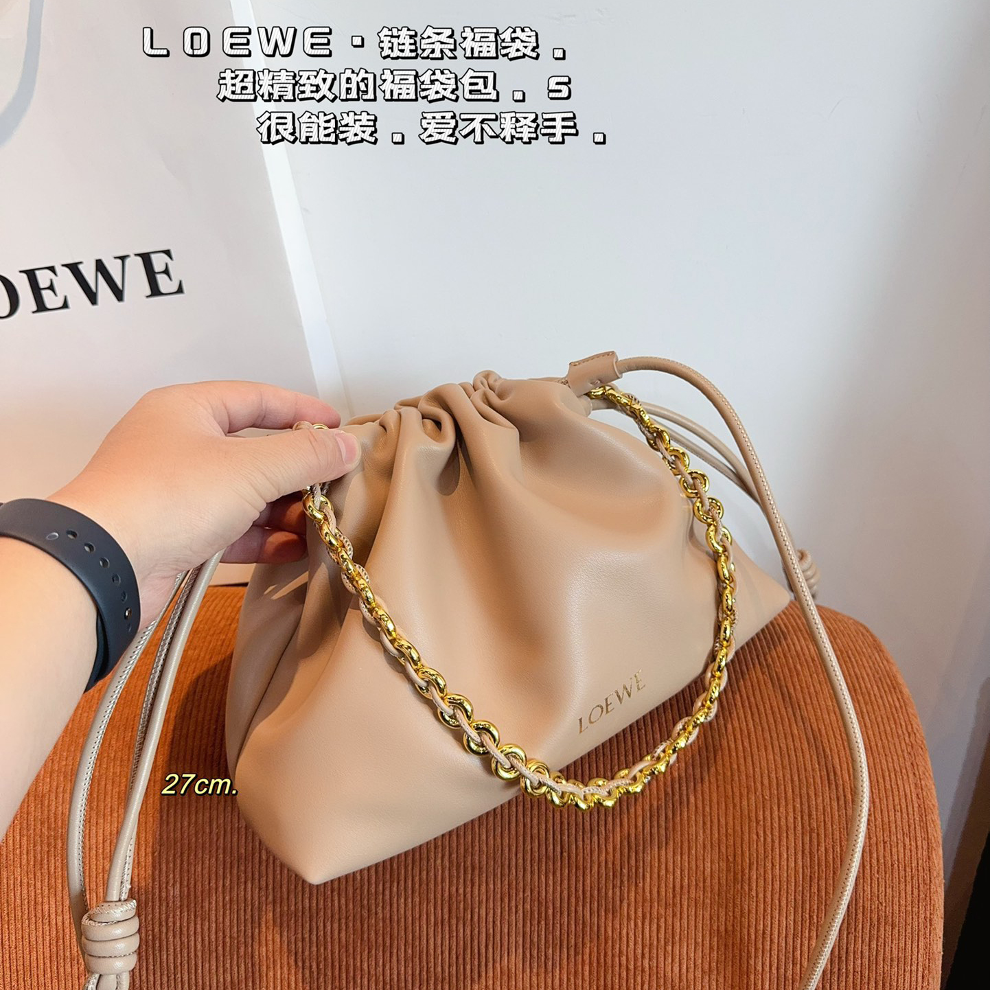 LOEWE chain bag