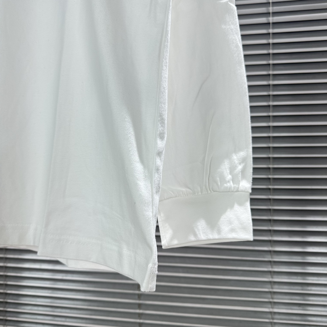 Stussy FW24 Loose round neck long sleeved T-shirt unisex