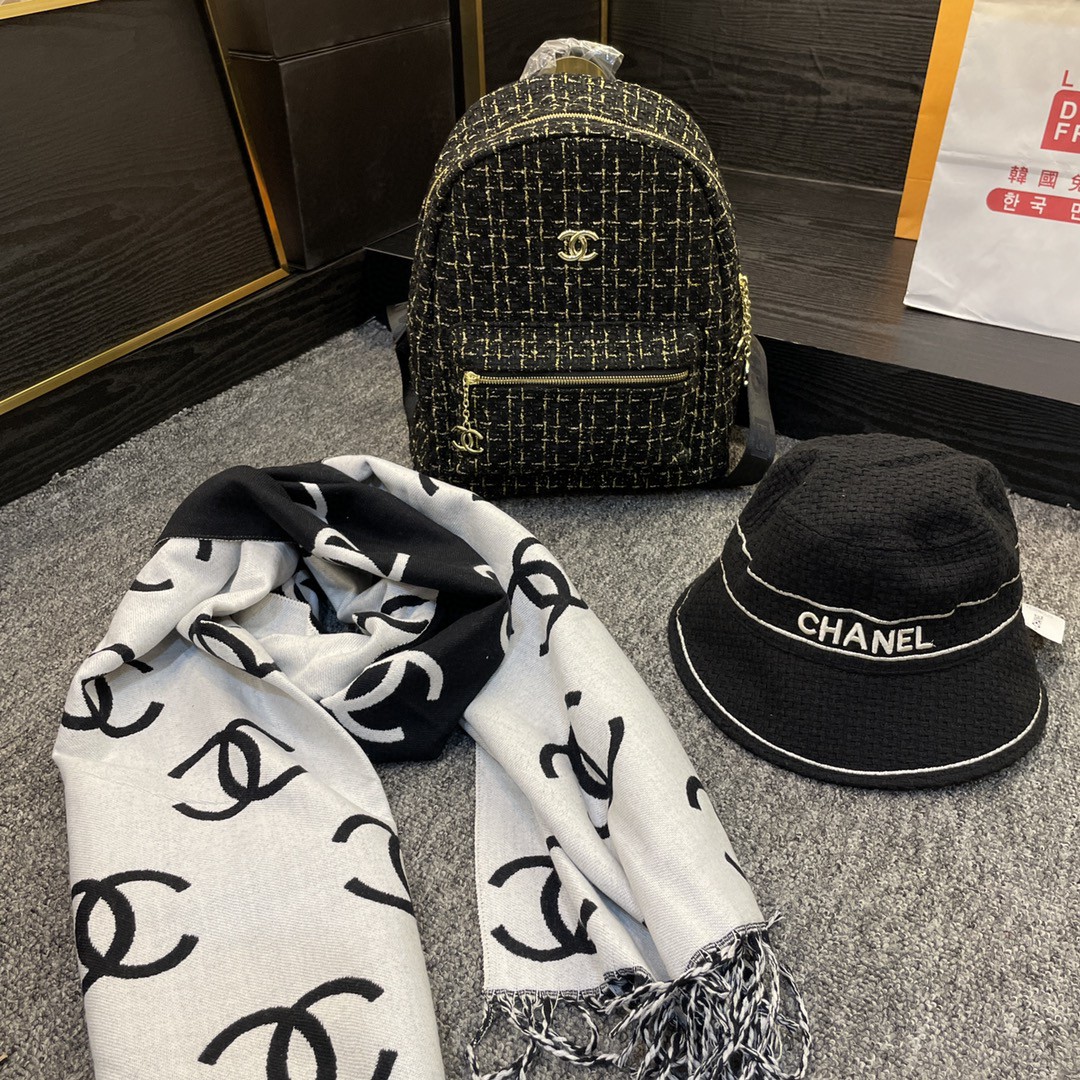 Chanel three piece combination set