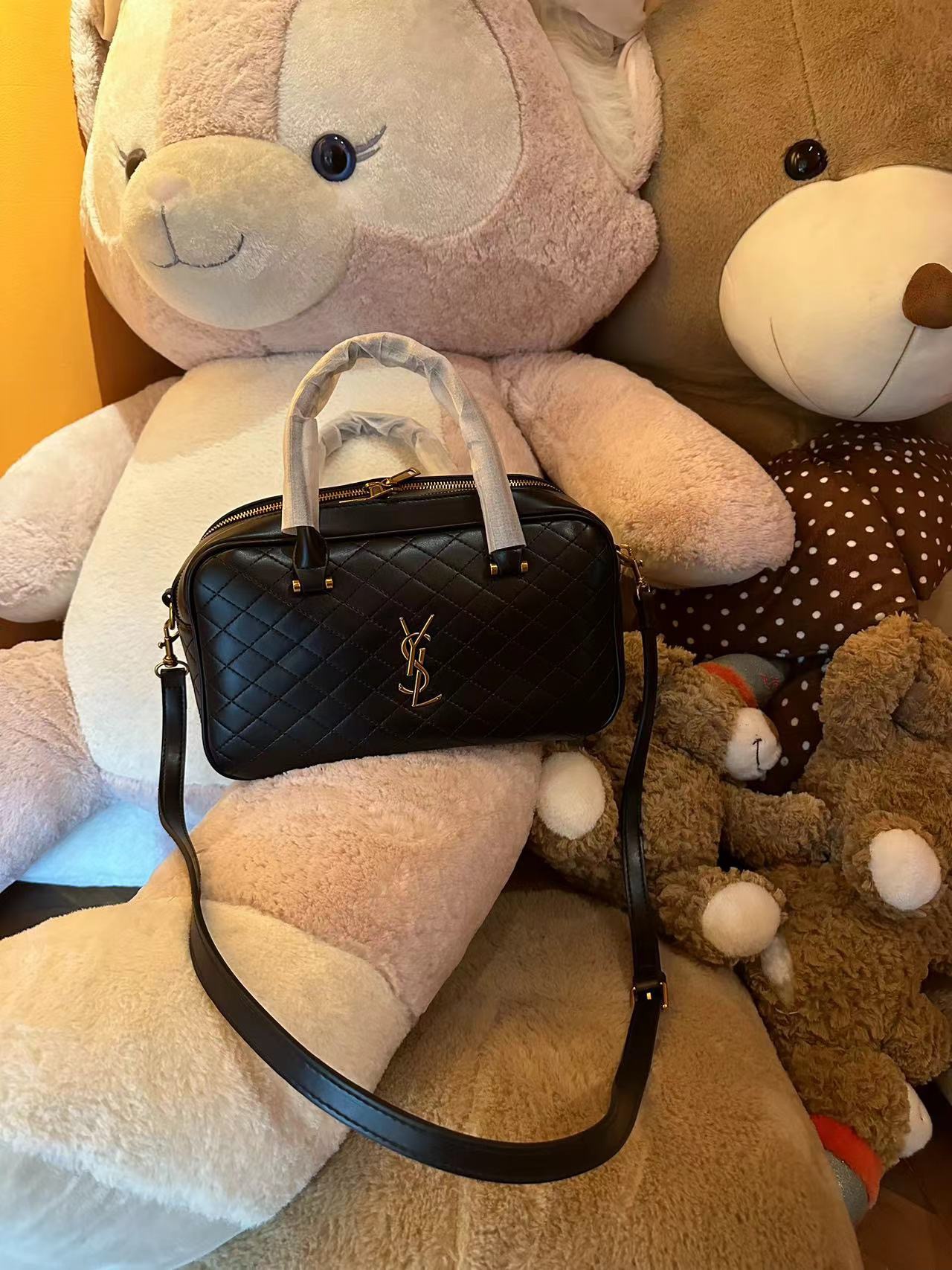 Replica Vintage YSL Bowling Pillow Bag