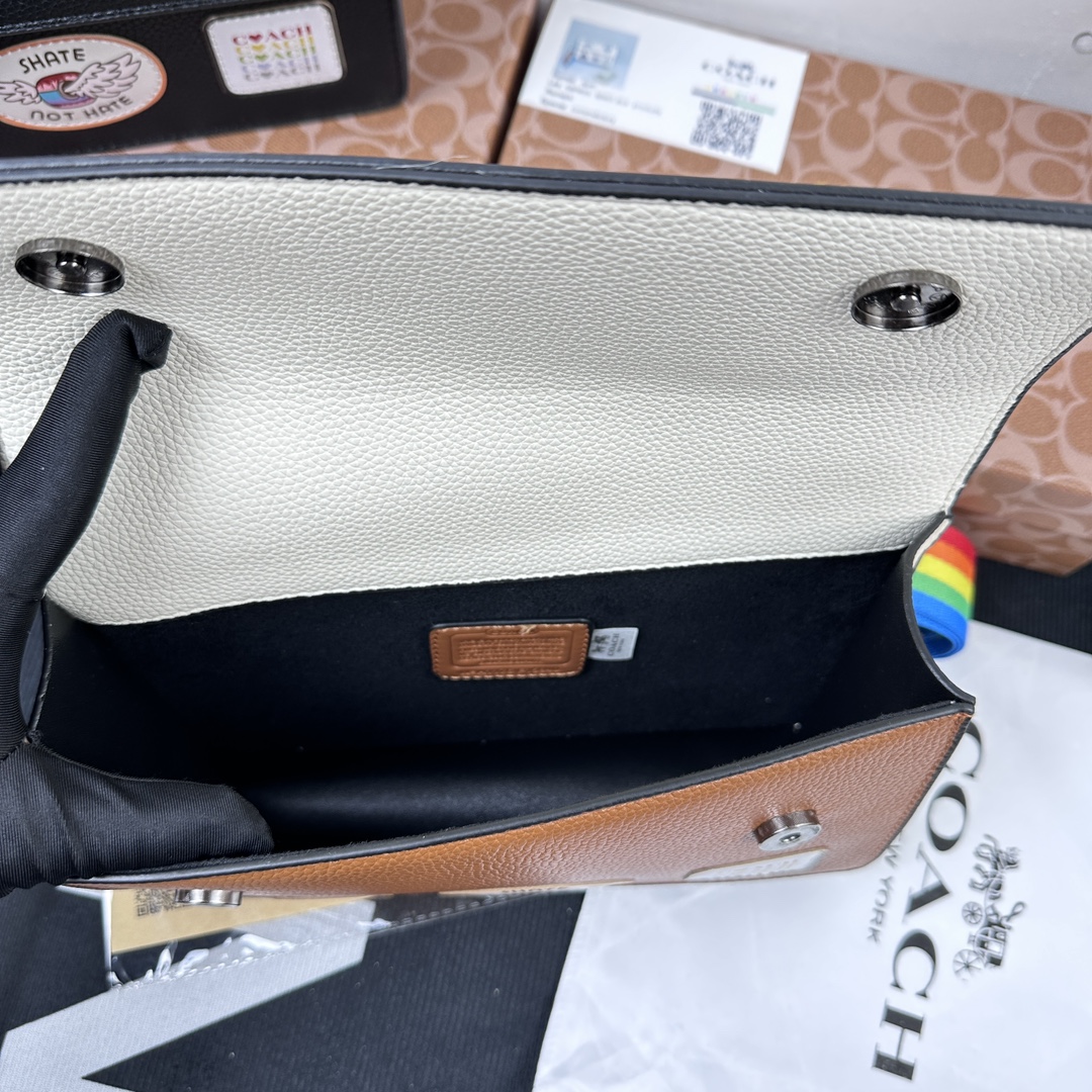 Coach camouflage crossbody bag