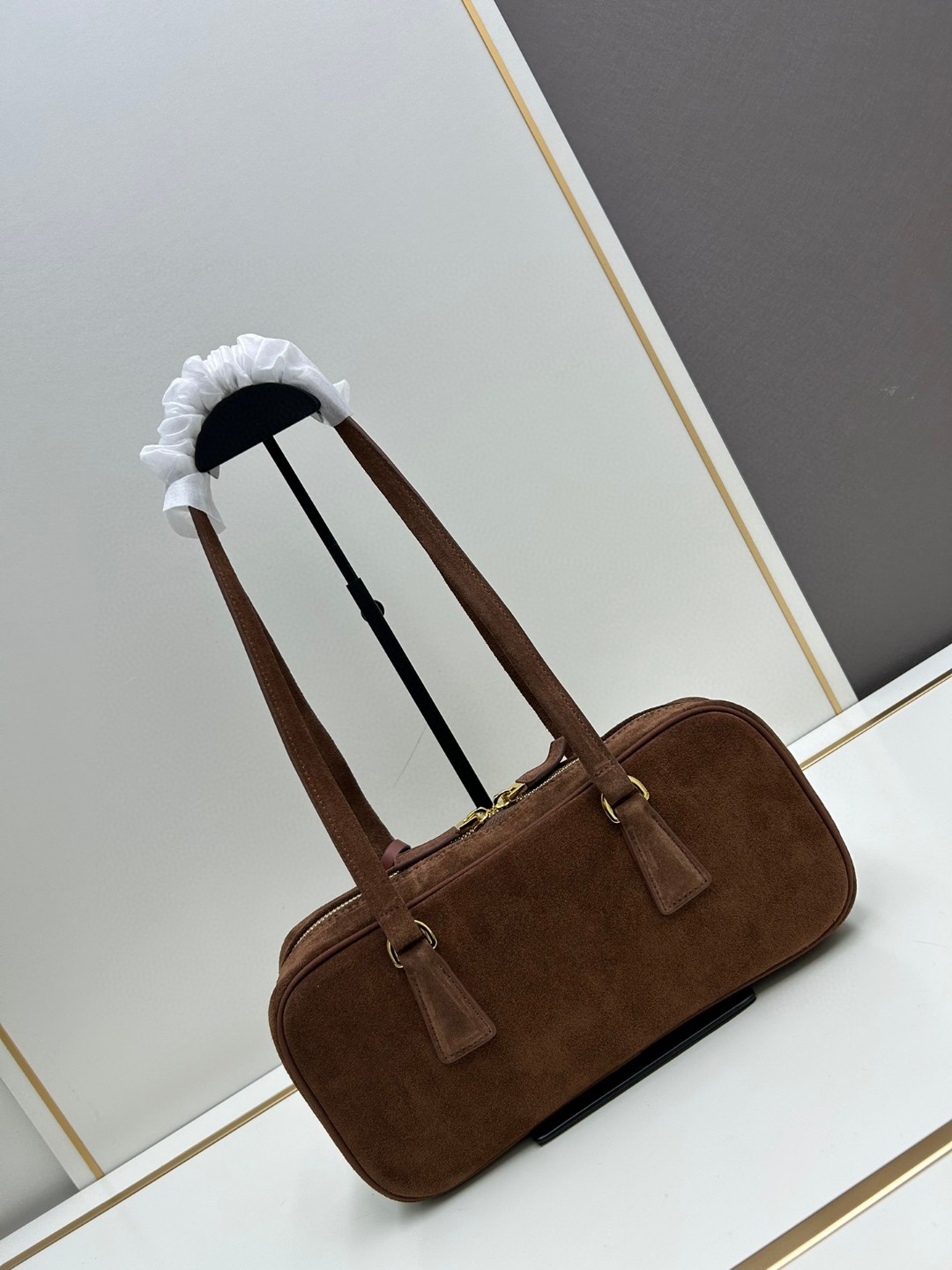 High Quality Suede Bag Real Leather Bag