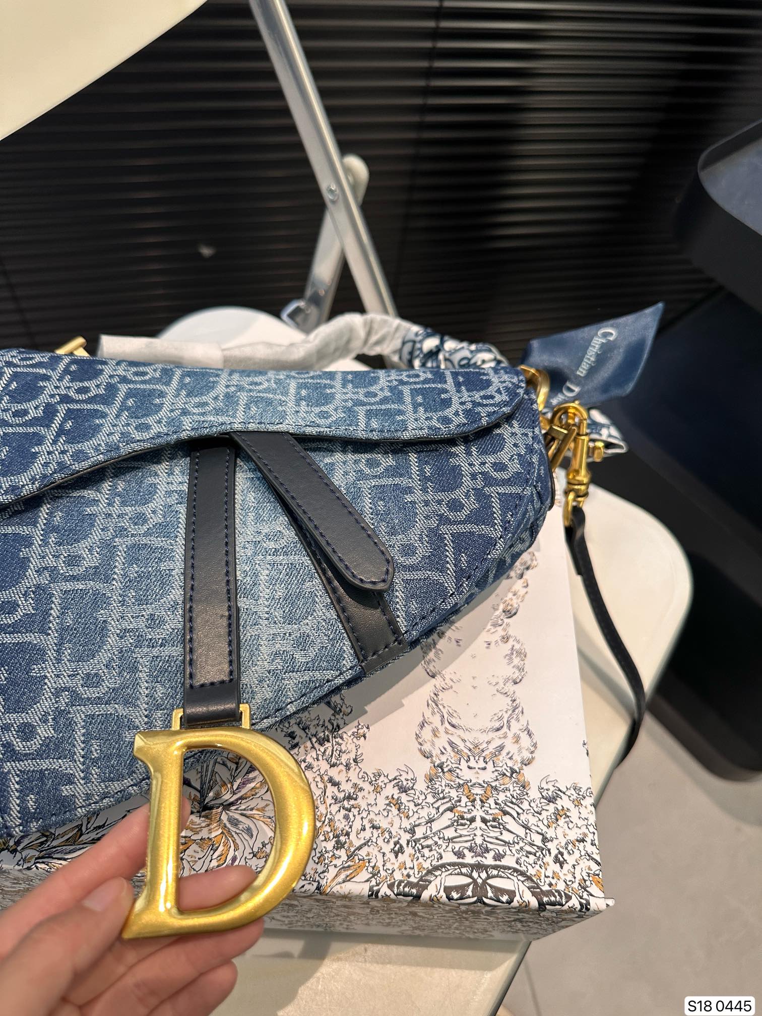 Replica DIOR Saddle  Baby bag