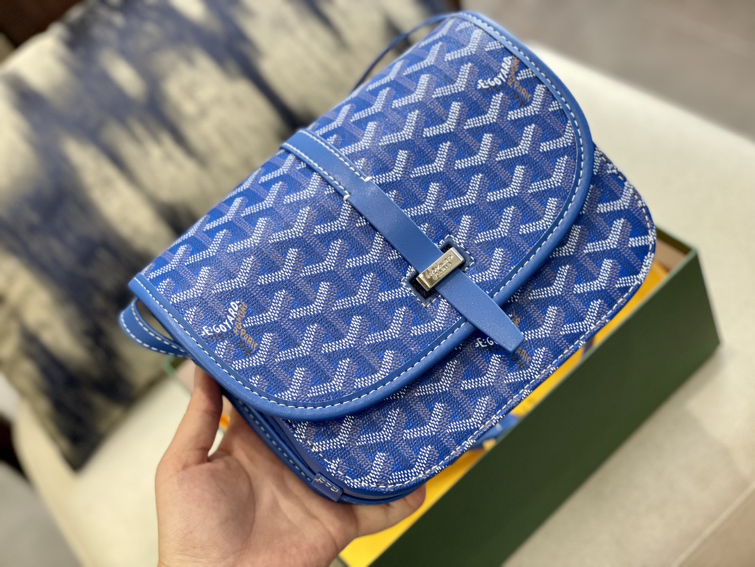 Goyard saddle bag