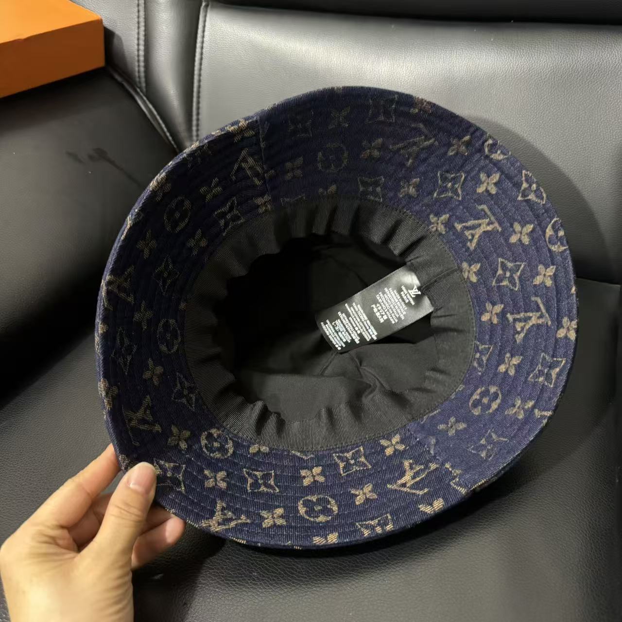 LV denim fisherman hat baseball cap