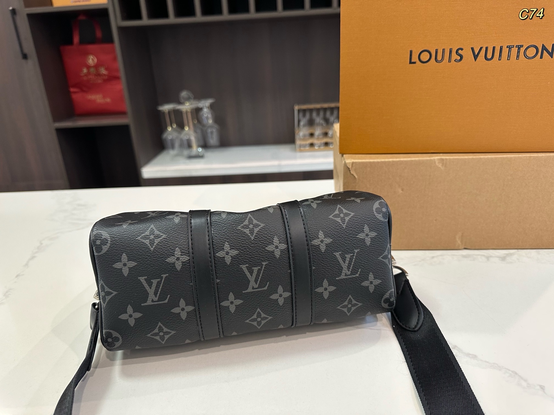 LV X Nigo Keepall 25 Pillow Bag