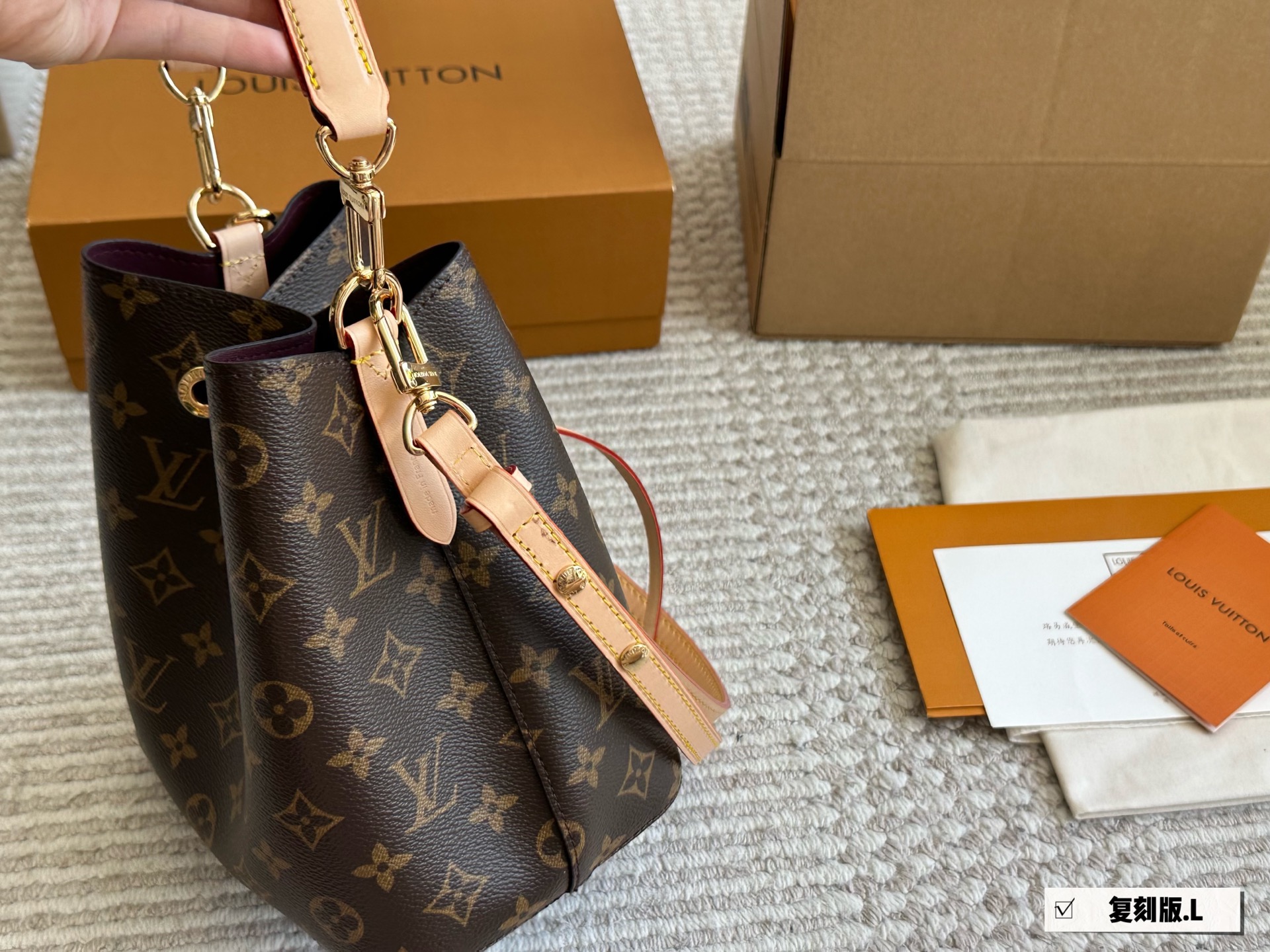 LV speedy nano t shoulder bag