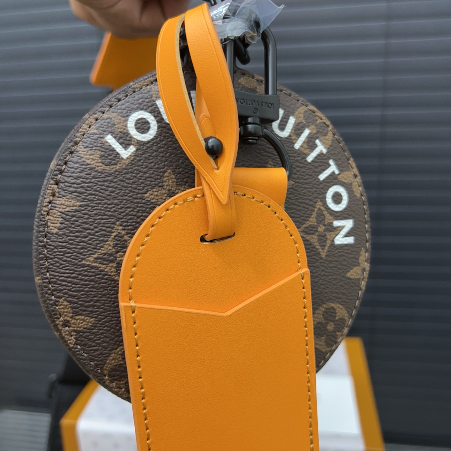 Louis vuitton monogram cylindrical bag