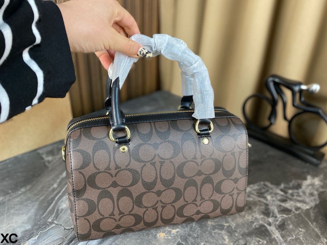 Coach Boston pillow bag