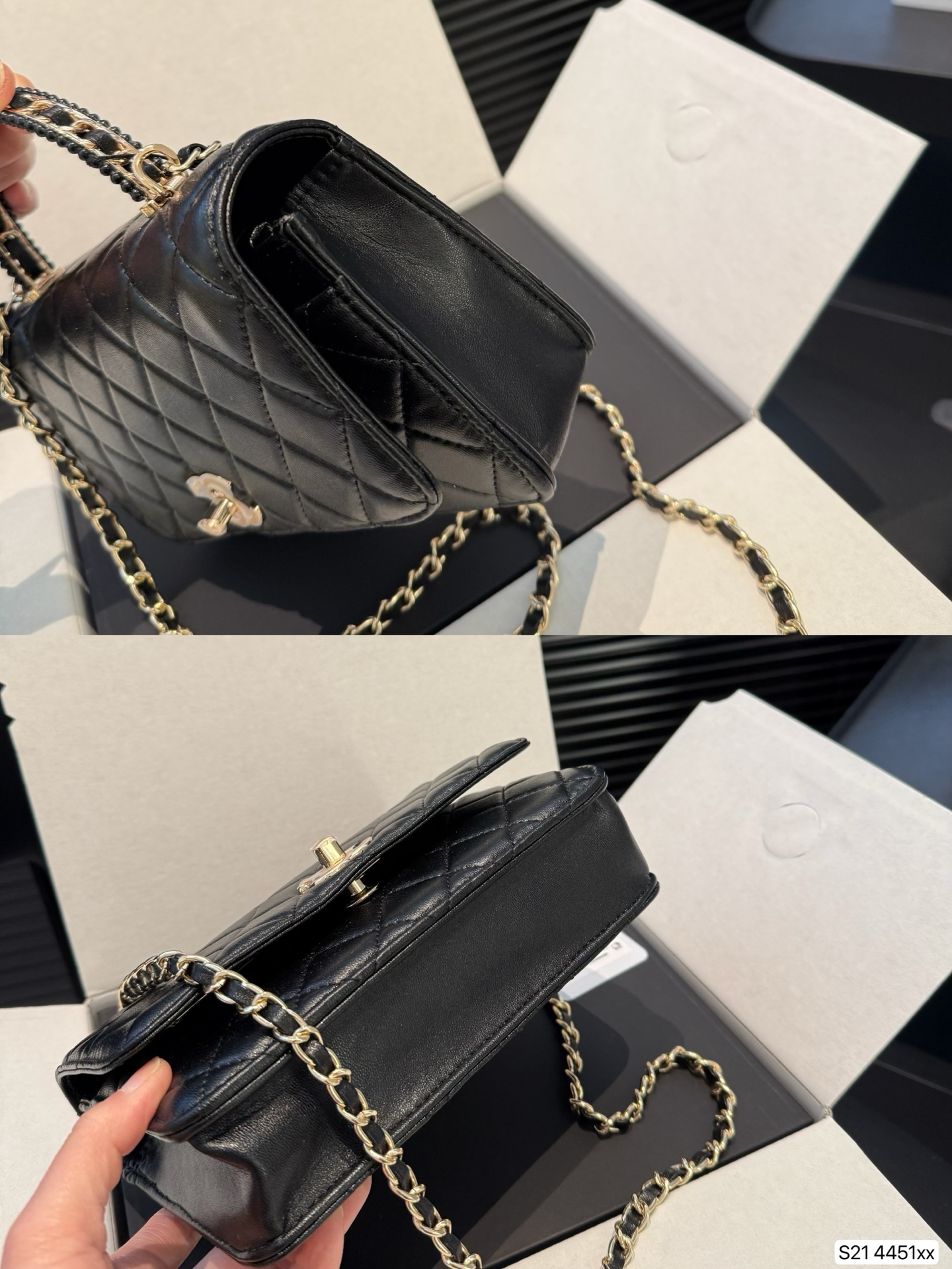Chanel hand-held chain bag