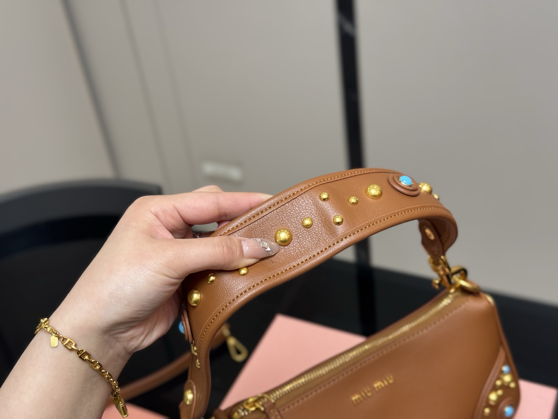 MIUMIU baguette shoulder bag