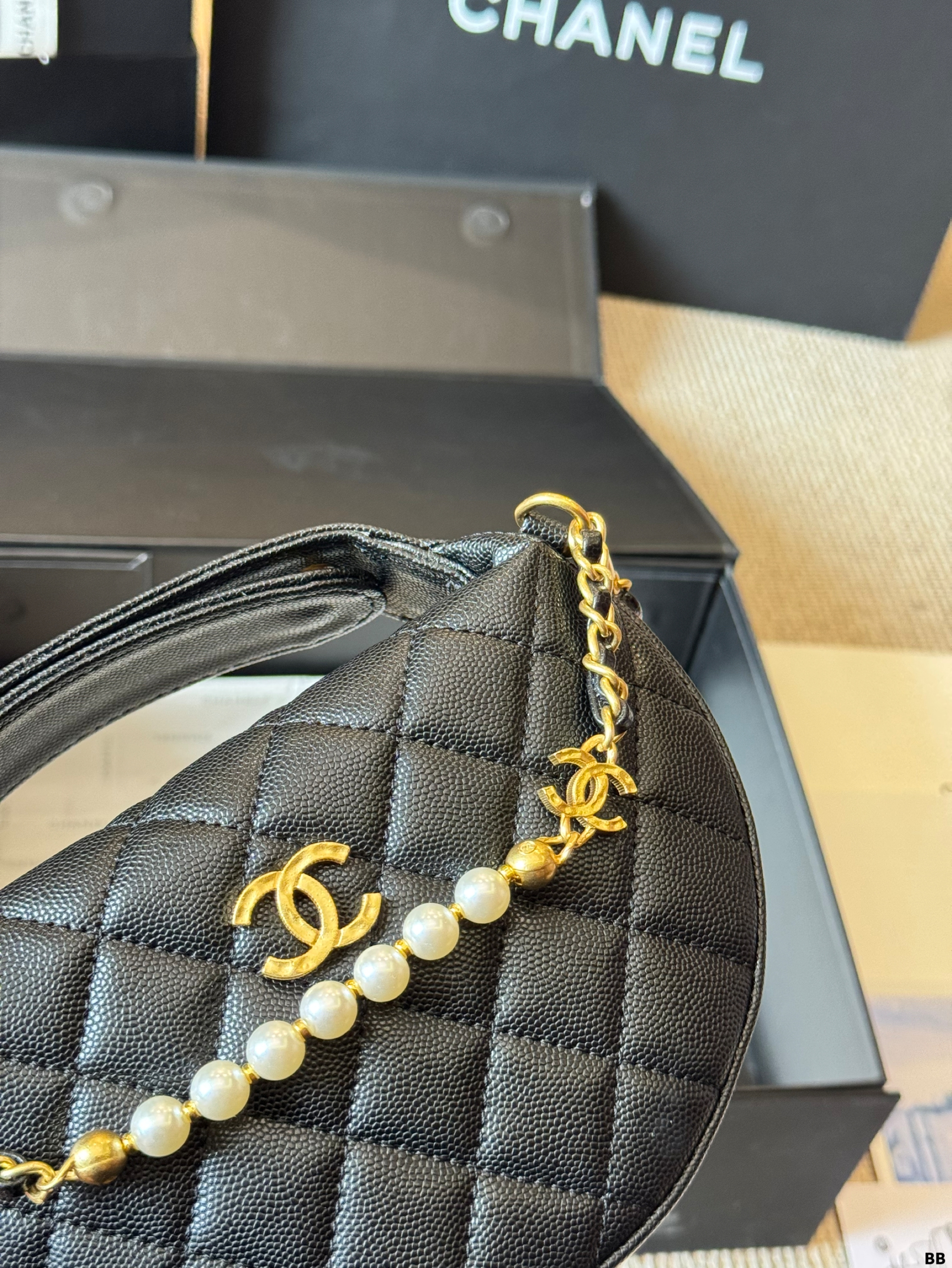Chanel Moon Clutch