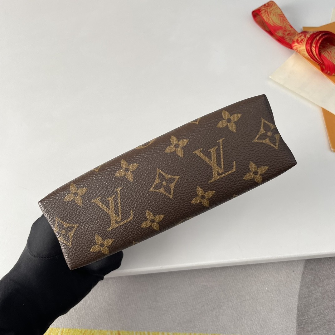LV compact cosmetic bag