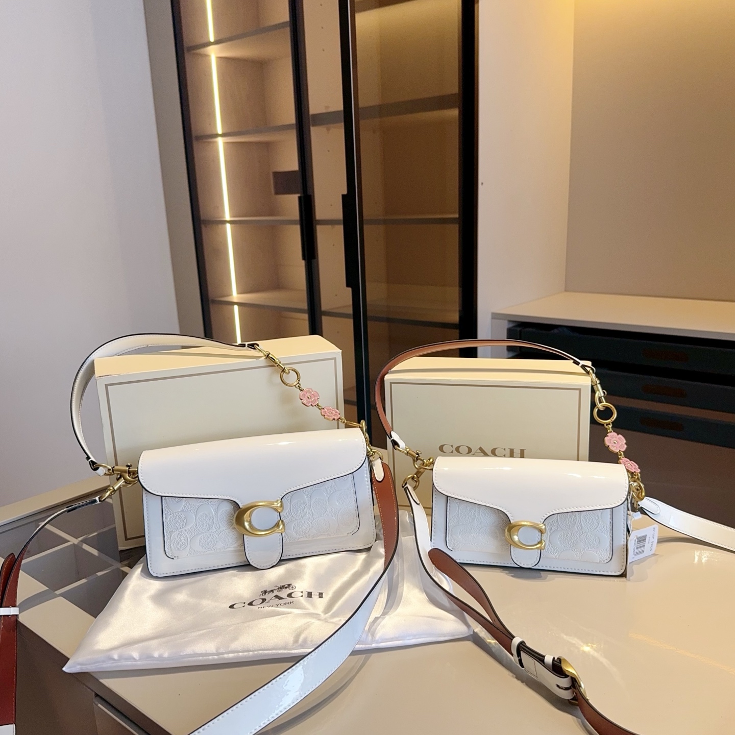 Coach's new patent leather embossed Dionysus bag tall version