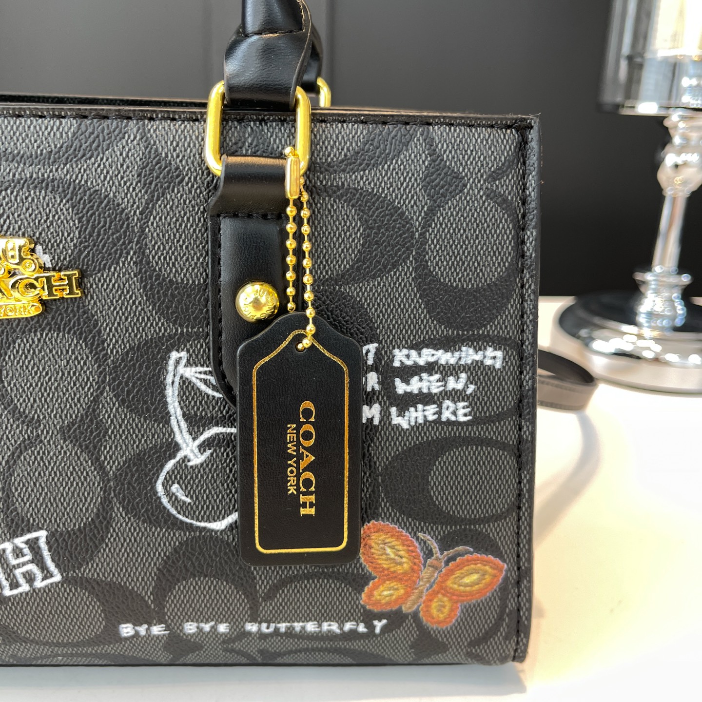 Coach printed women's bag