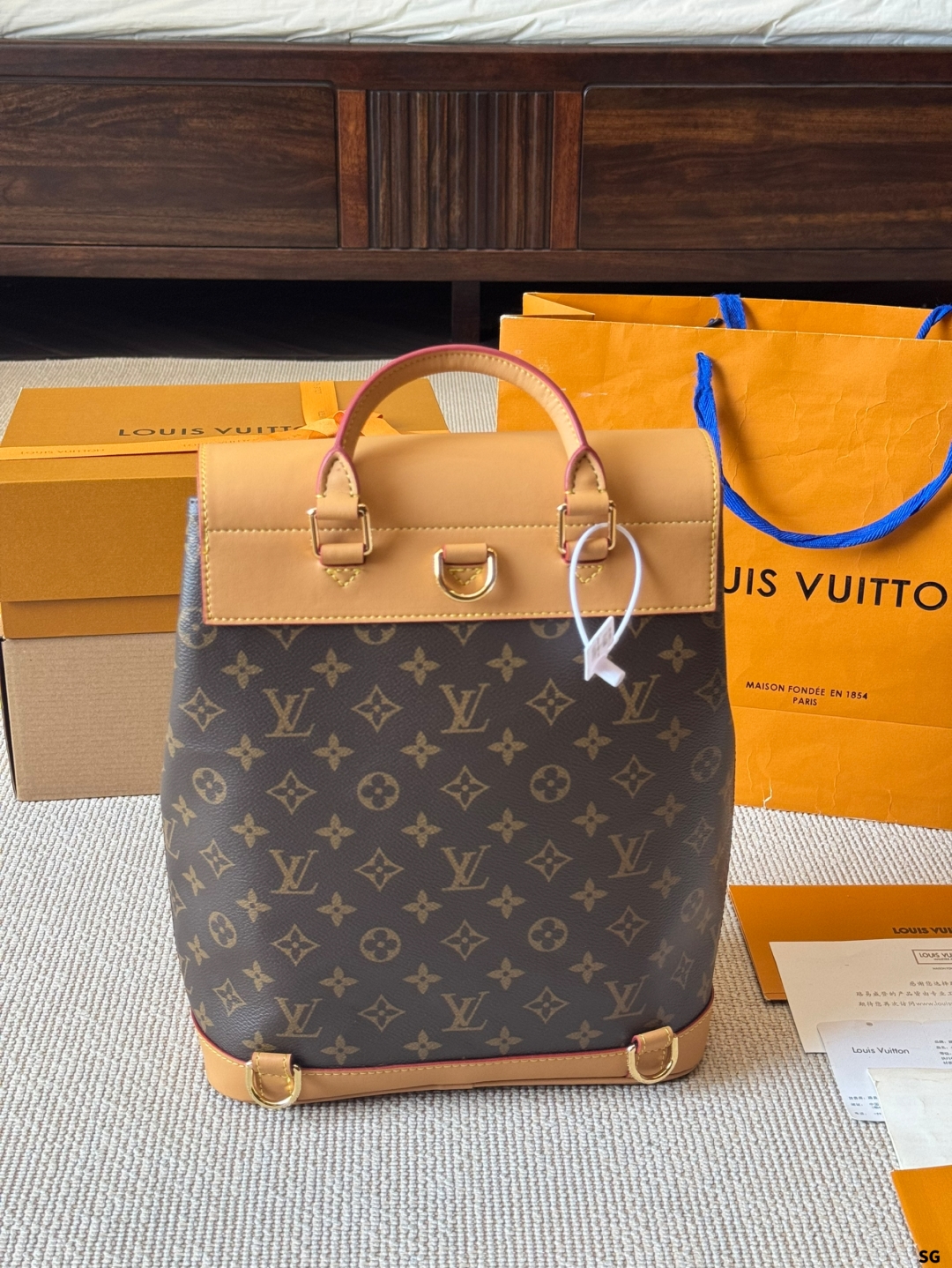 LV soho fashion backpack