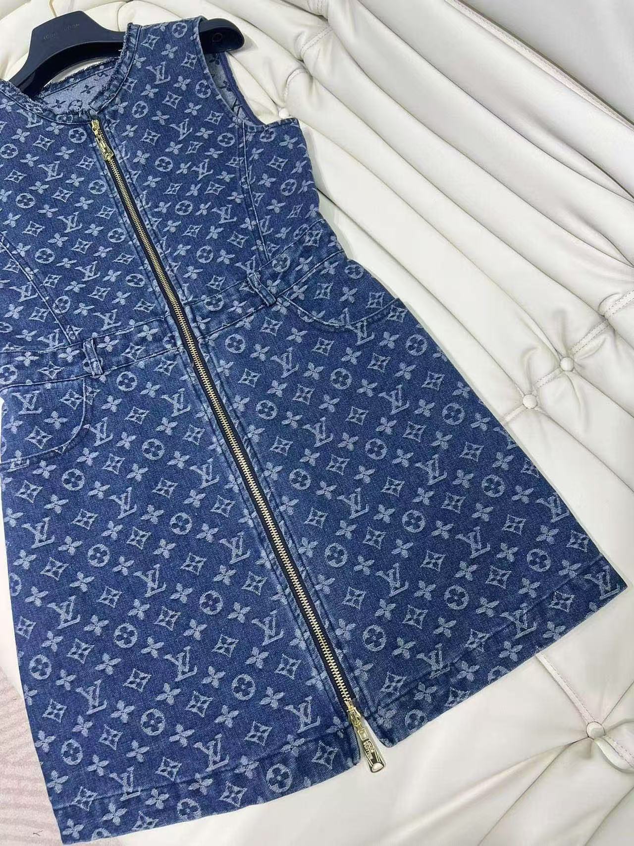 LV denim dress