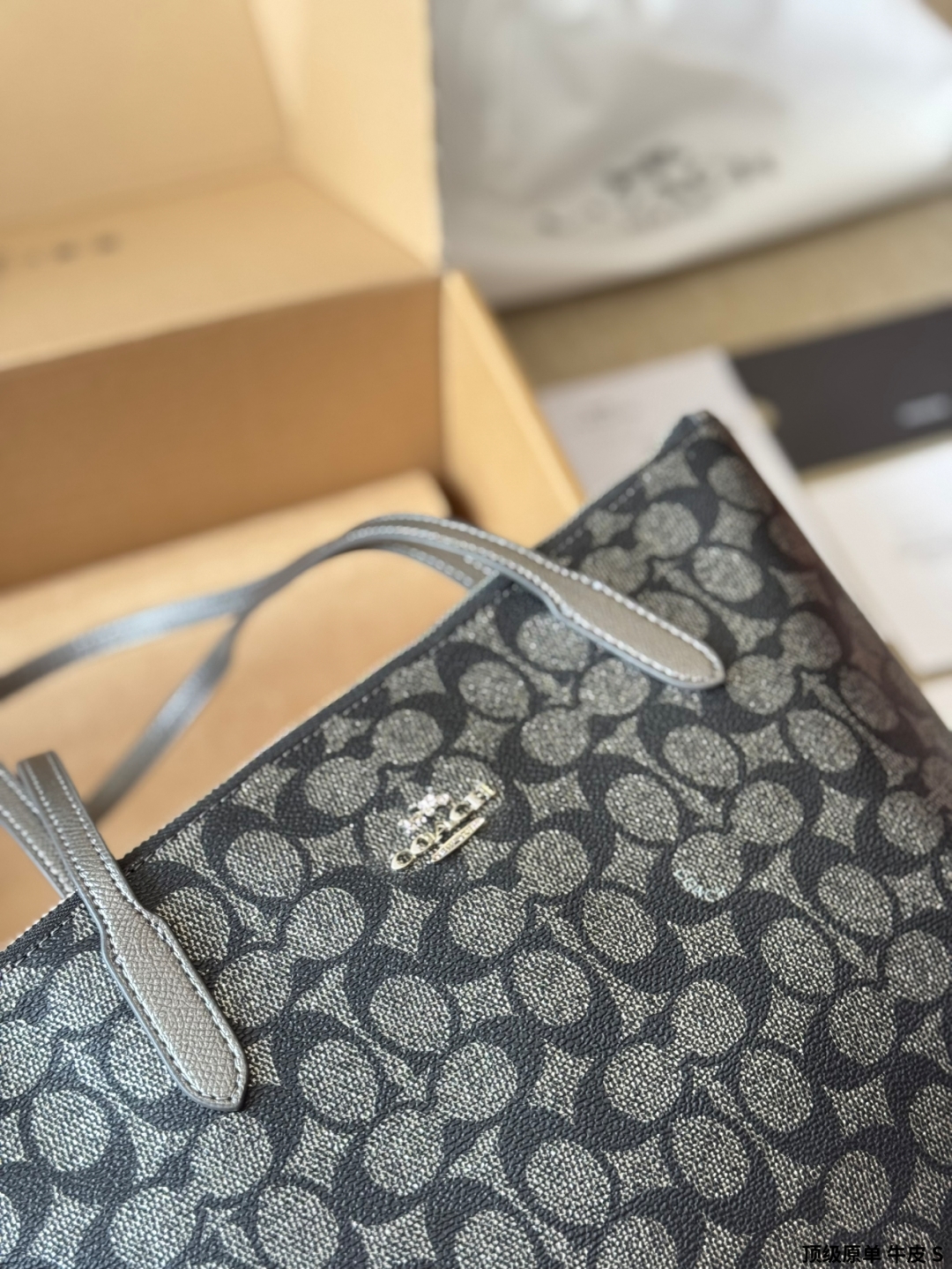 Coach's new Fiona tote bag hand armpit bag