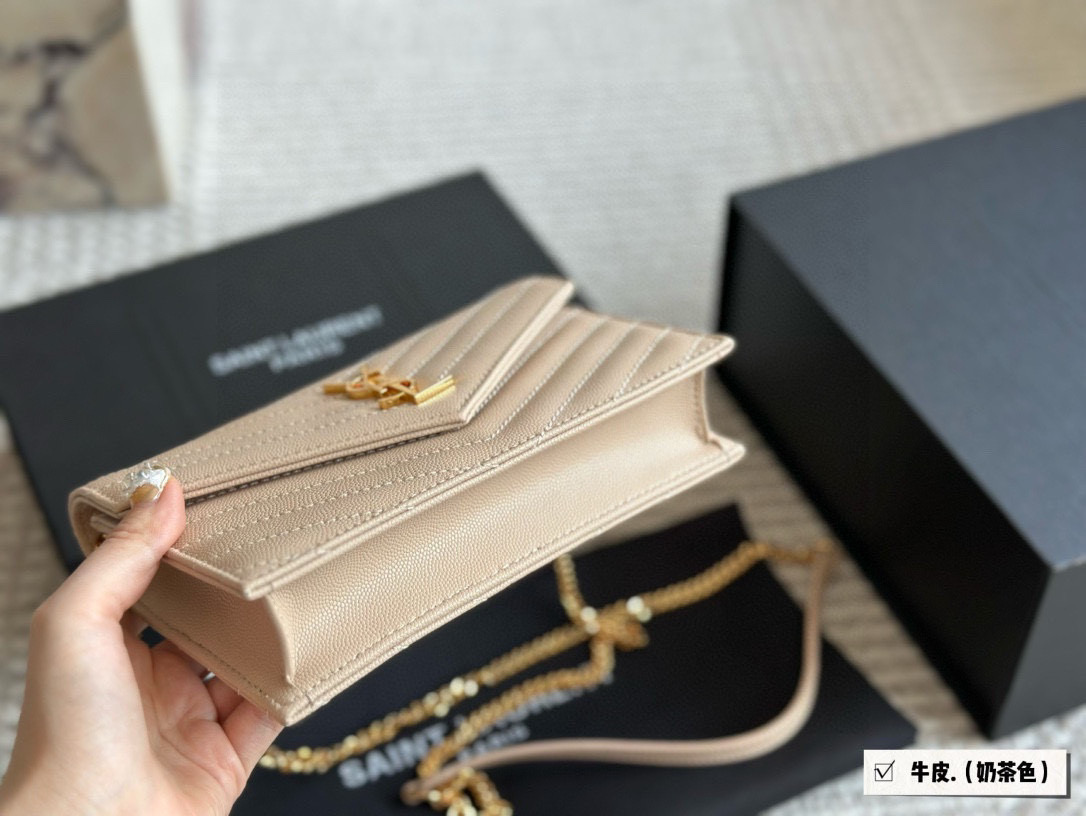 YSL Envelope Crossbody Underarm Bag