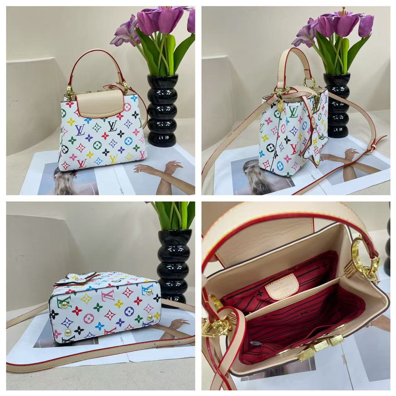 Louis Vuitton Handbags Crossbody Tote Bag Fashionable and Versatile