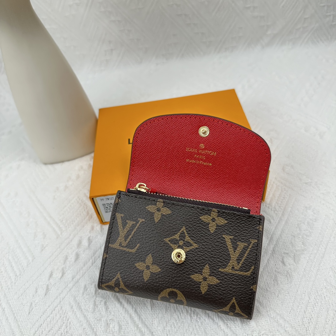 LV compact and practical coin purse