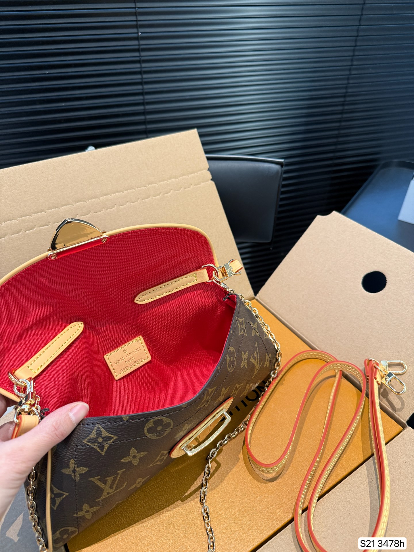 LV armpit bag crossbody bag