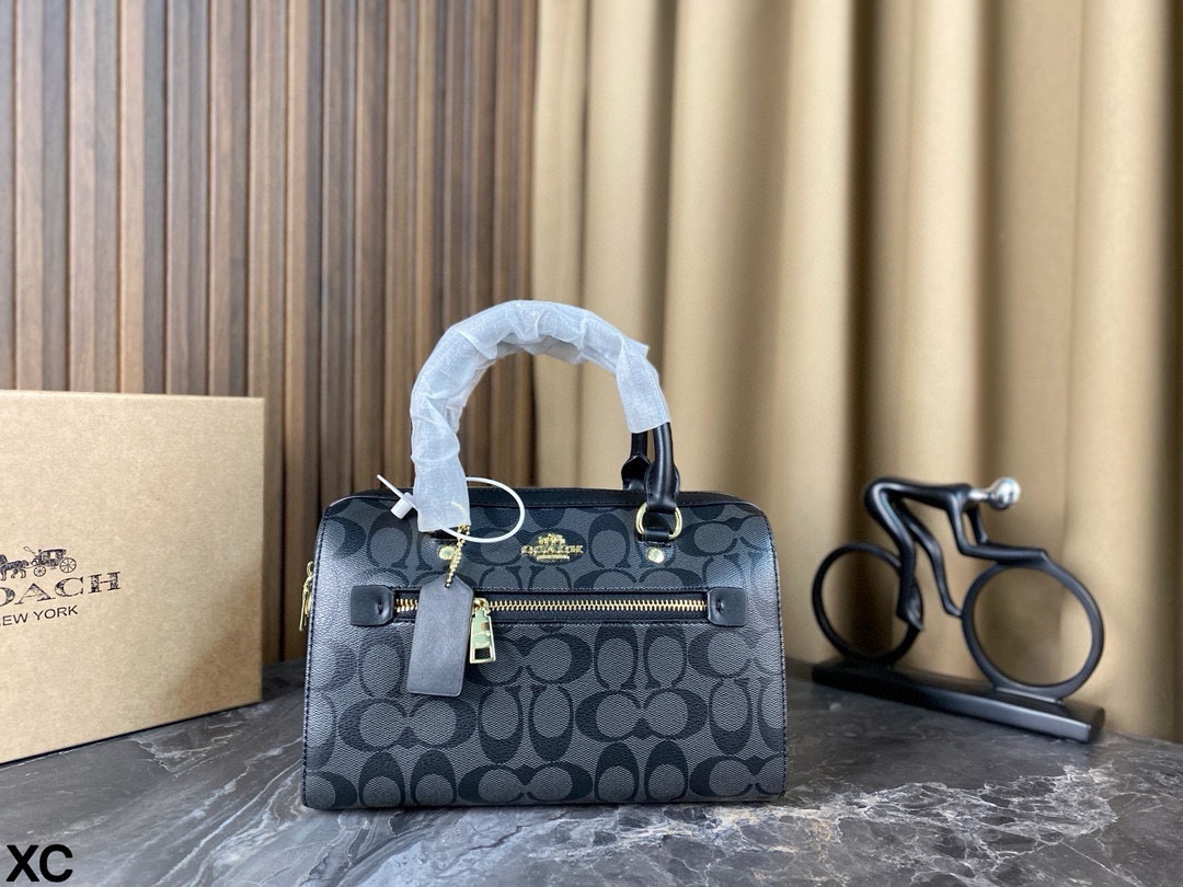 Coach Boston pillow bag