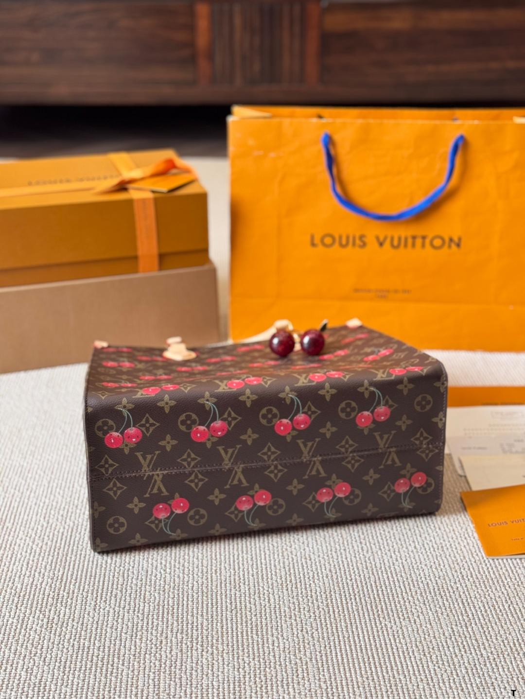 LV Cherry tote bag