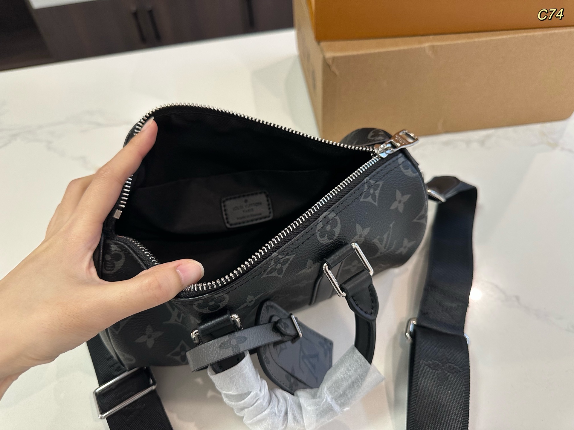 LV X Nigo Keepall 25 Pillow Bag