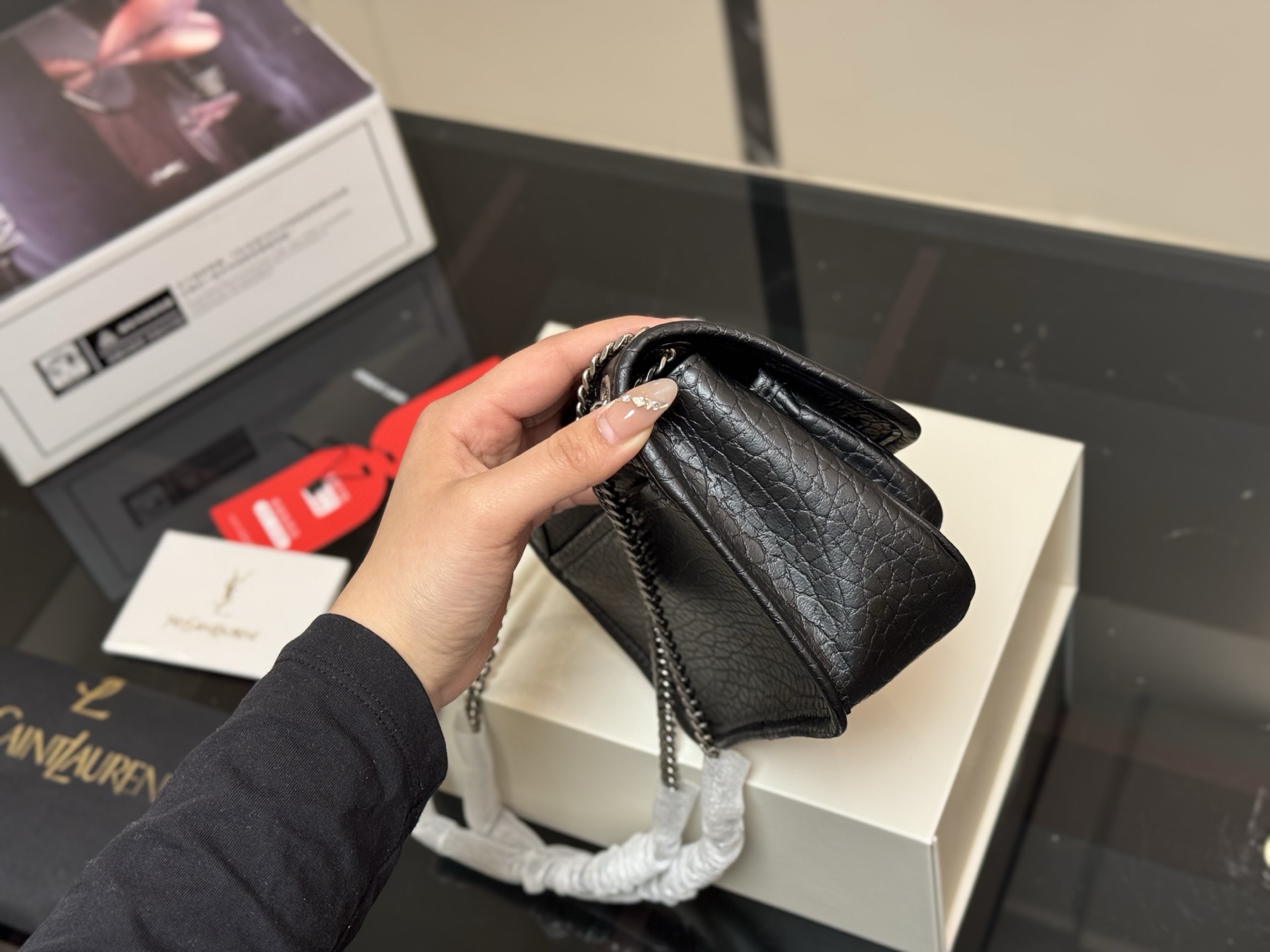 YSL mini baguette niki