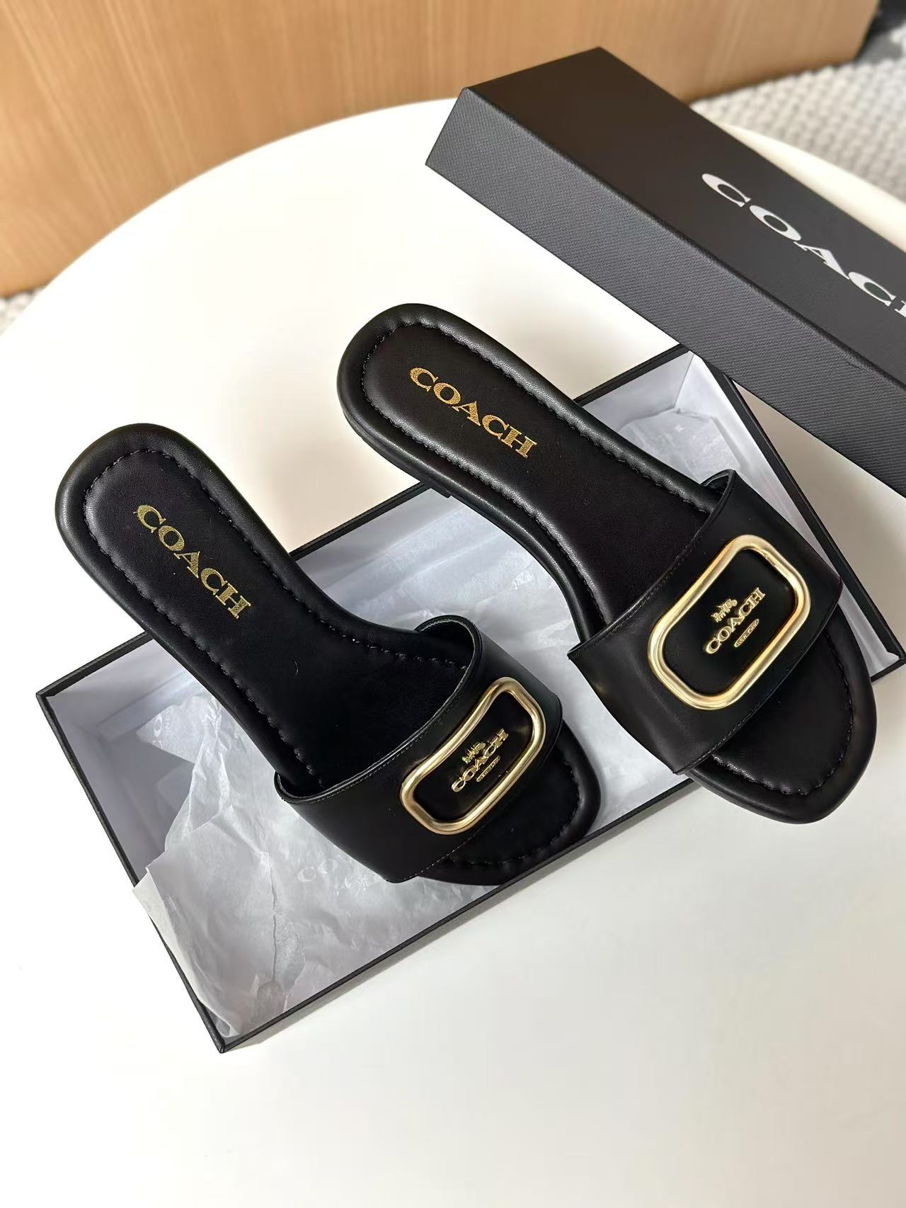 COACH slippers