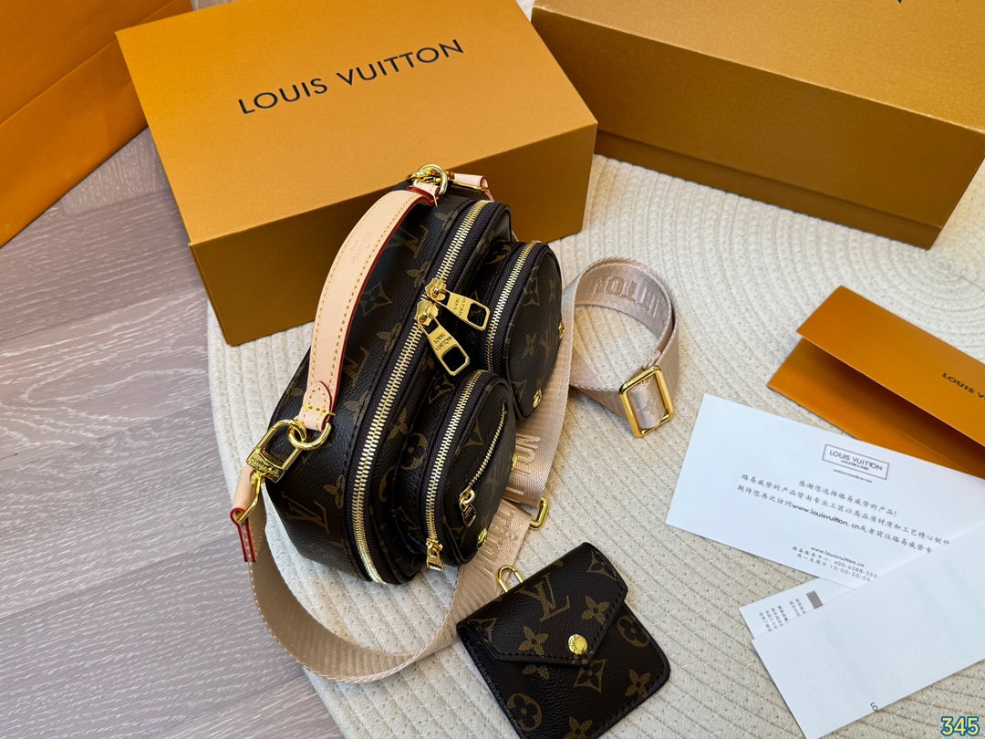 LV cool personalized camera bag