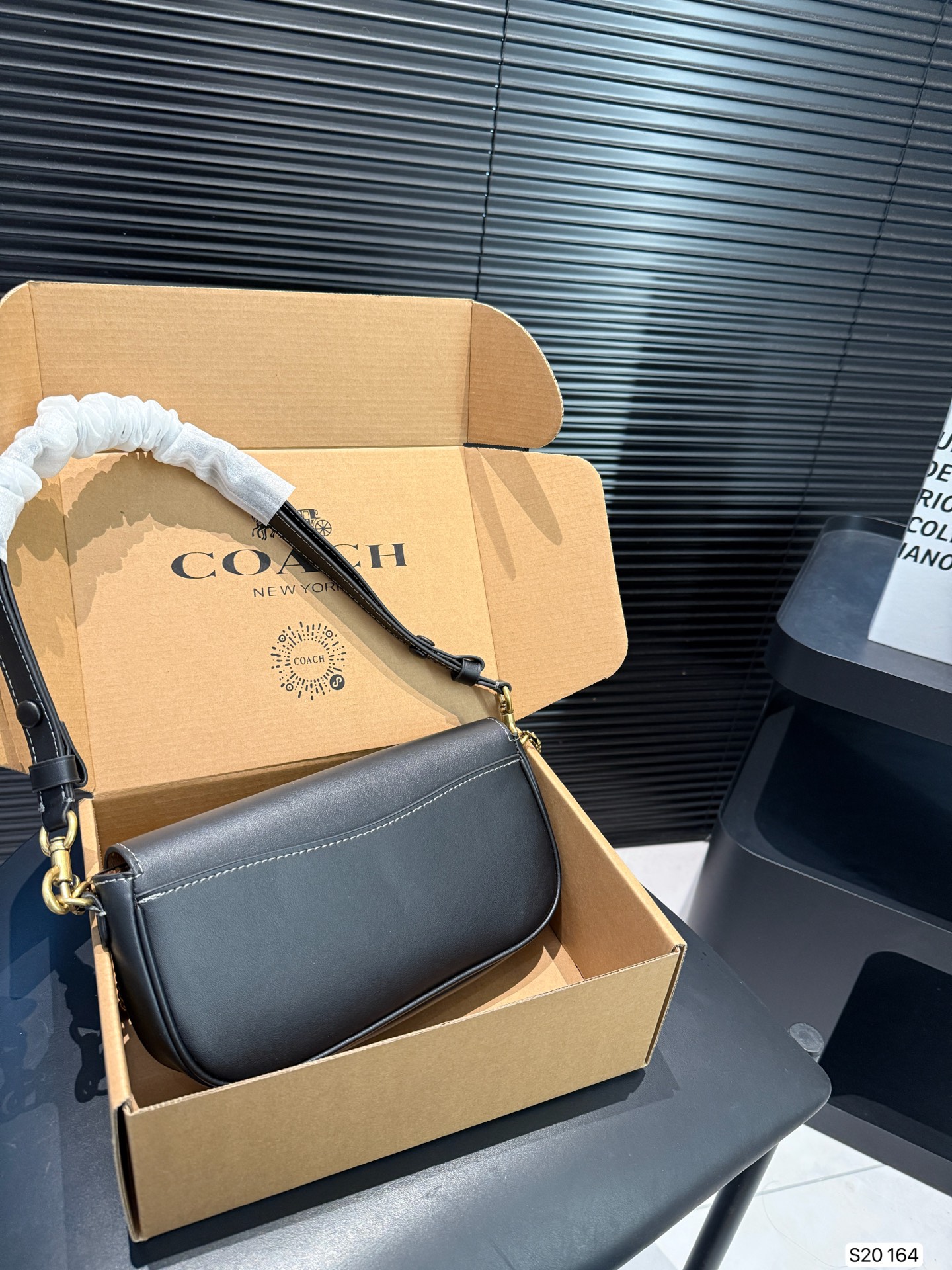 Coach Brook Baguette Bag