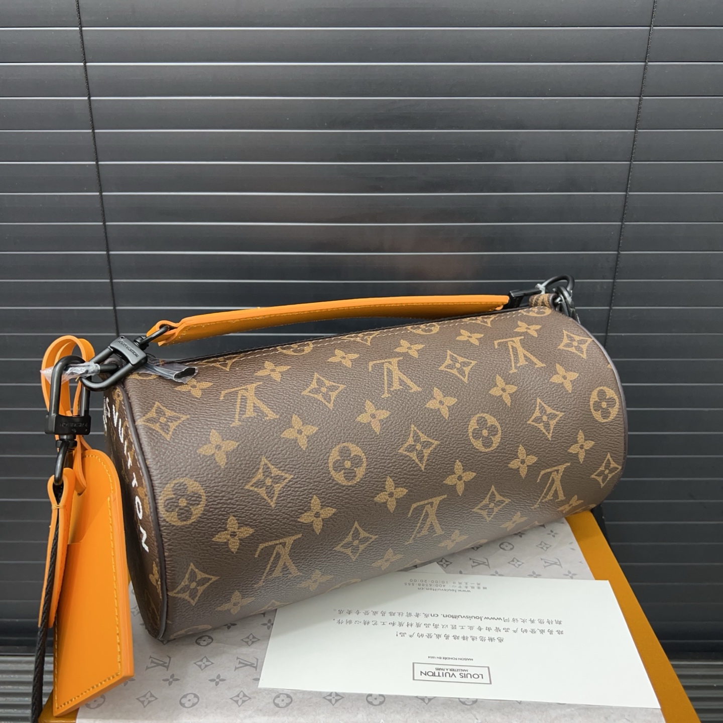 Louis vuitton monogram cylindrical bag