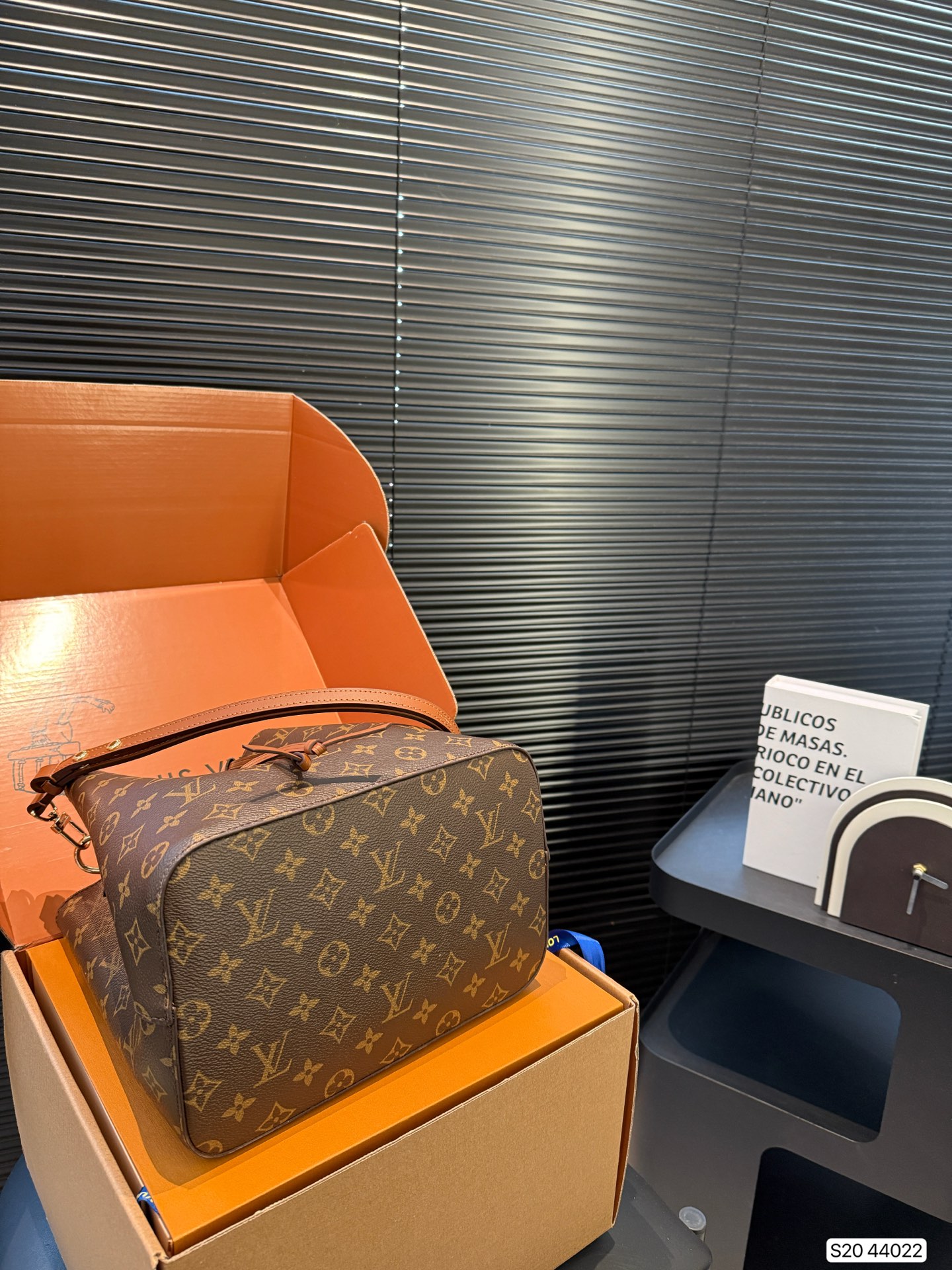 LV champagne bucket bag