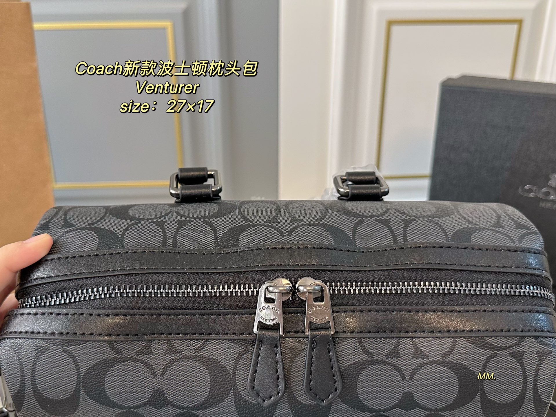 Coach's new Venturer Boston Pillow Bag